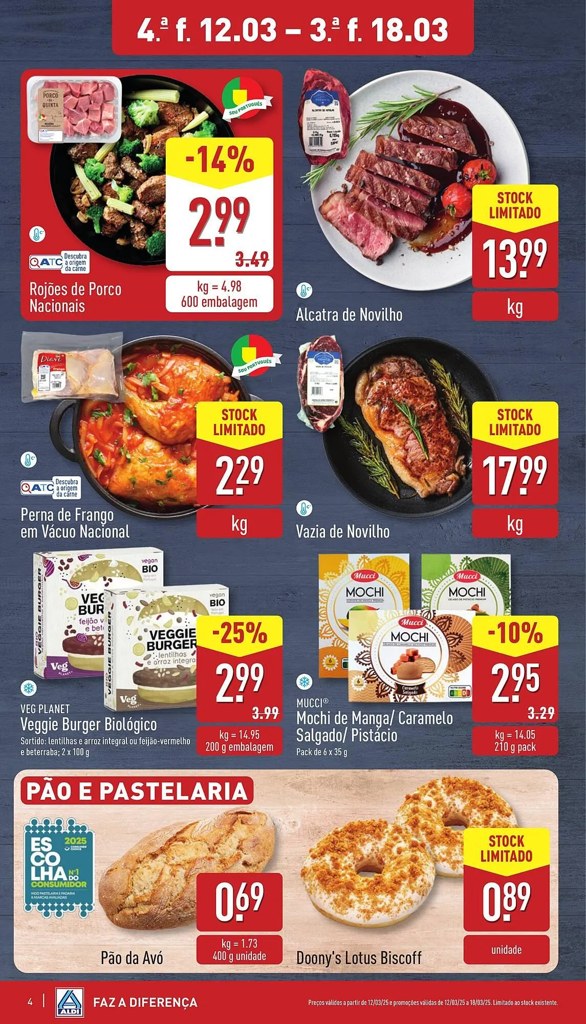 Folheto Folheto ALDI de 12 de março até 18 de março 2025 - Pagina 4