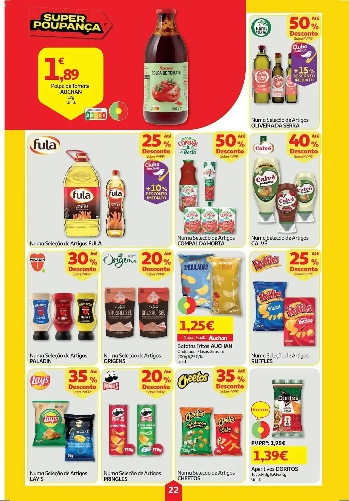 Folheto Folheto Auchan de 30 de abril até 7 de maio 2026 - Pagina 22