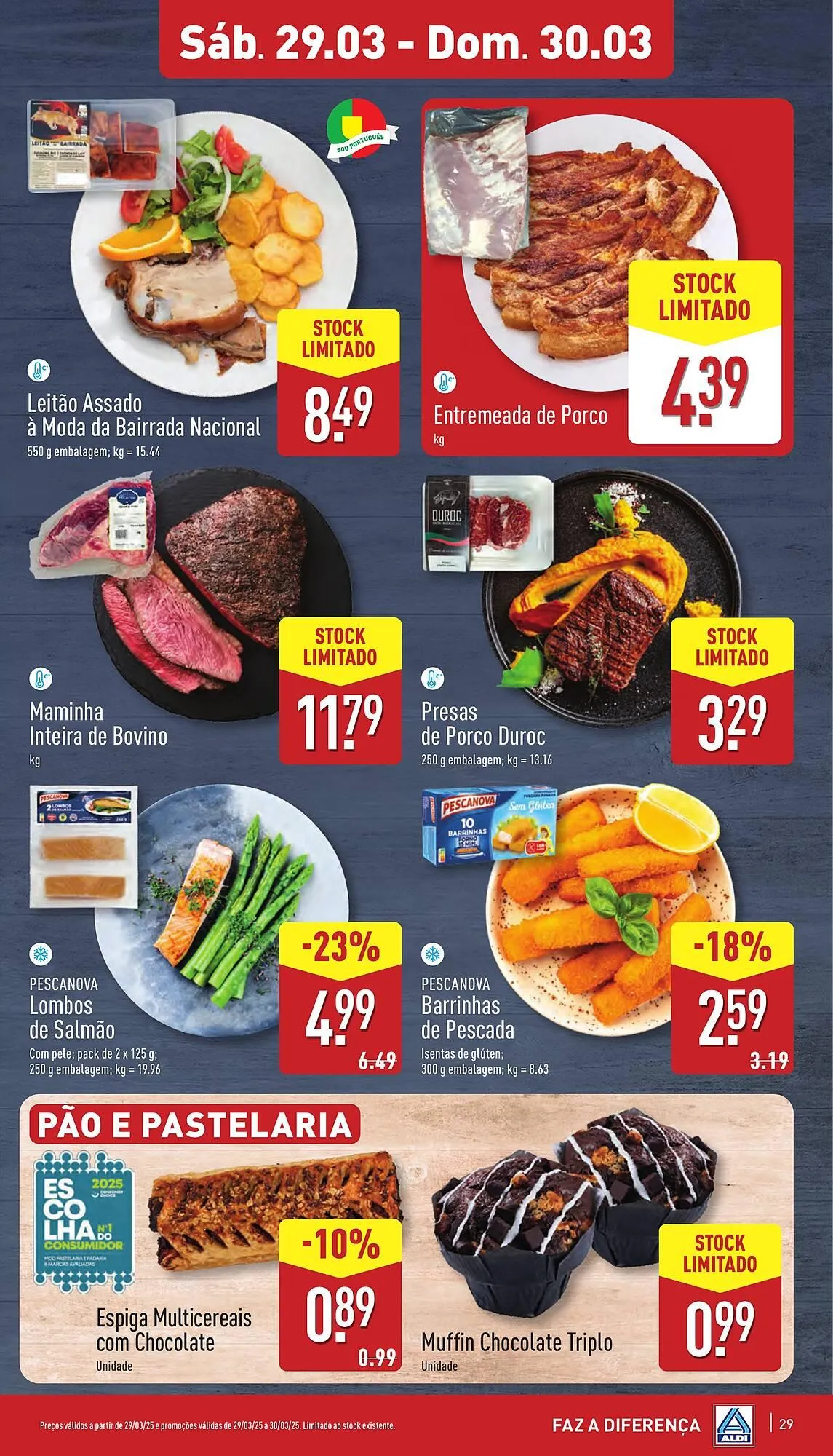 Folheto Folheto ALDI de 26 de março até 1 de abril 2025 - Pagina 29