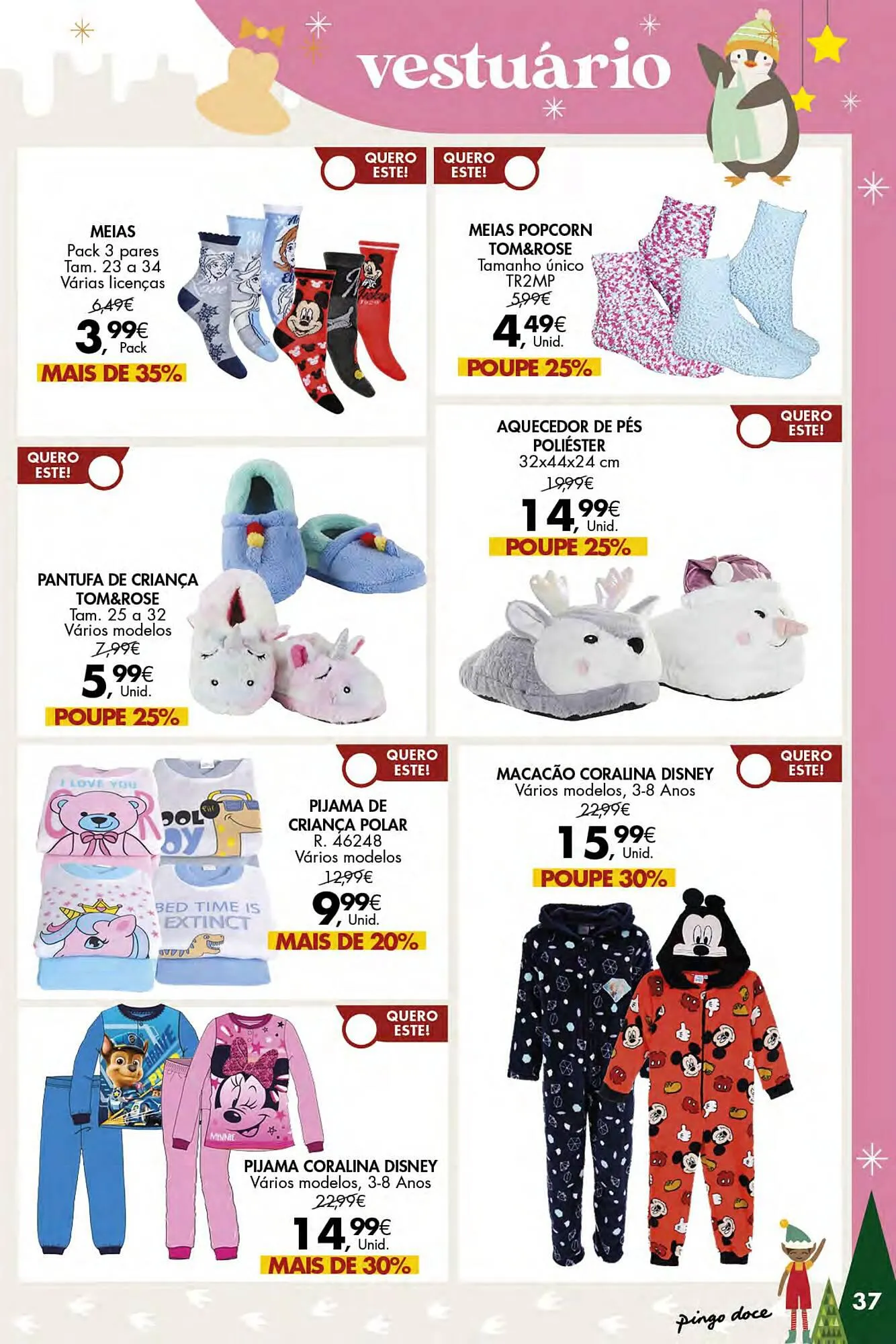 Folheto Folheto Pingo Doce de 16 de novembro até 24 de dezembro 2023 - Pagina 37