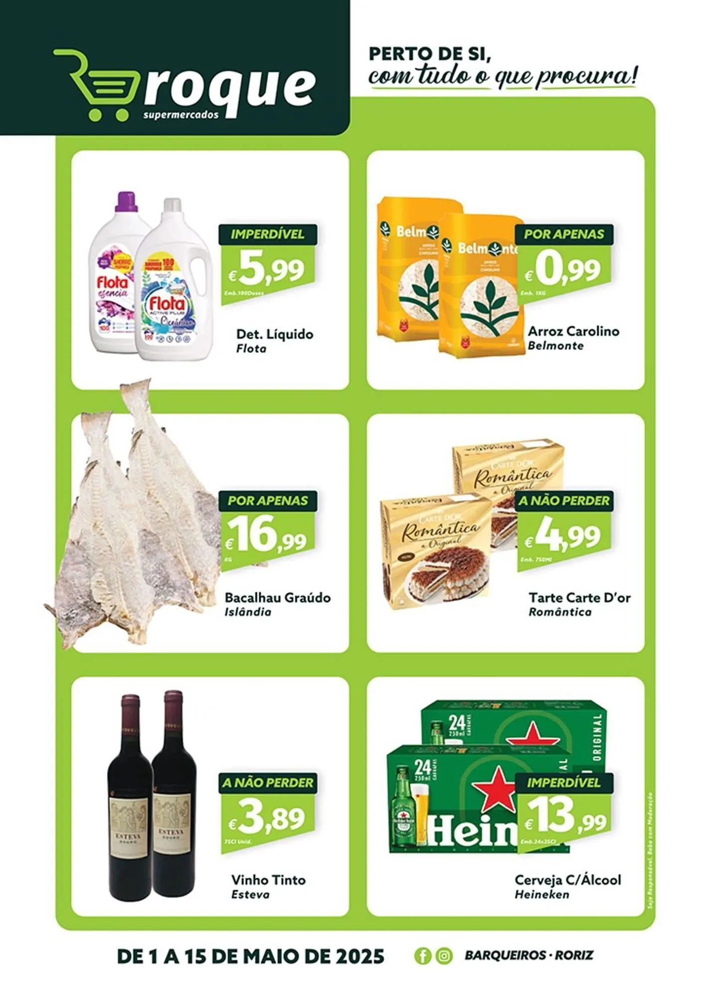 Folheto Roque Supermercados - 1