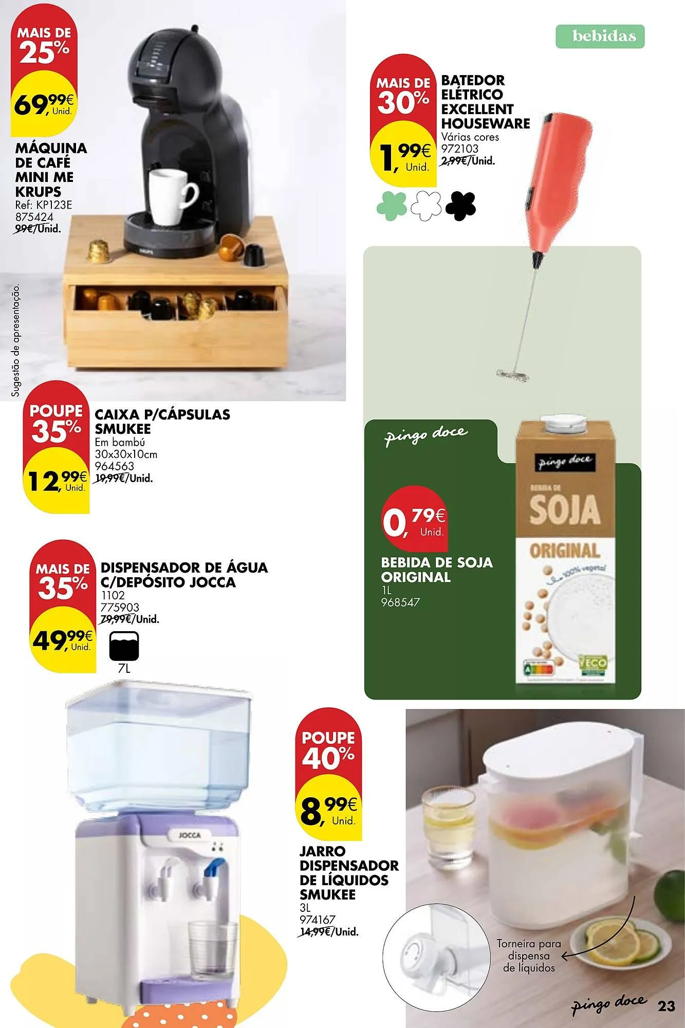 Folheto Folheto Pingo Doce de 22 de abril até 19 de maio 2025 - Pagina 25
