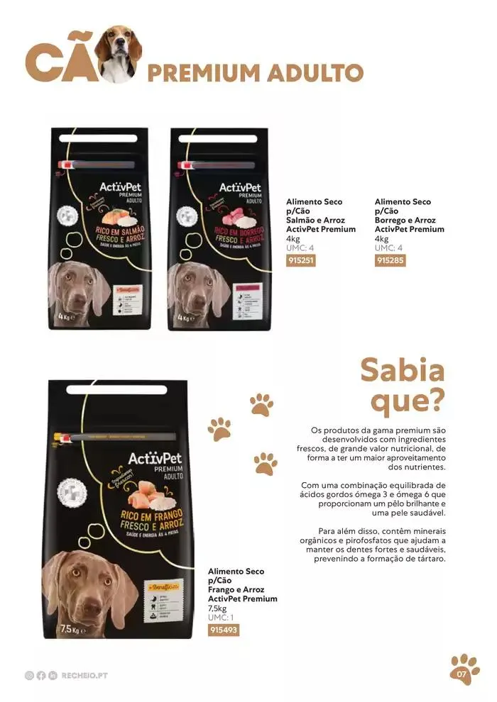 Folheto Recheio ActivPet e Kitty de 25 de setembro até 31 de dezembro 2024 - Pagina 7