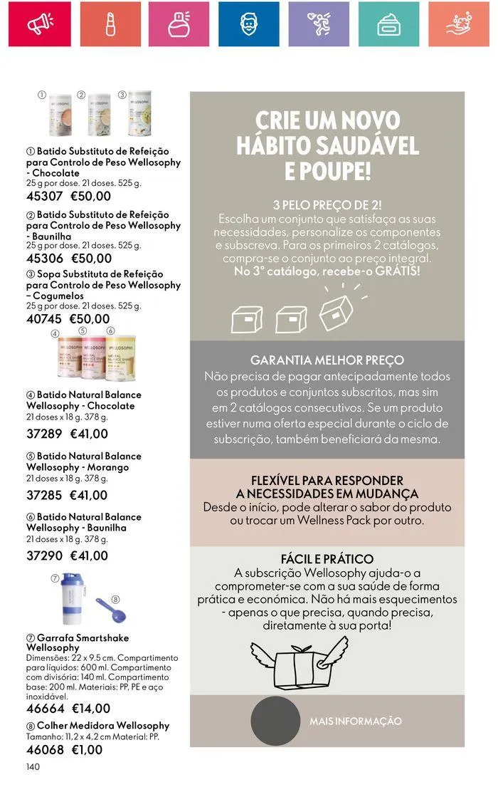 Folheto Folheto Oriflame de 30 de maio até 19 de junho 2024 - Pagina 140