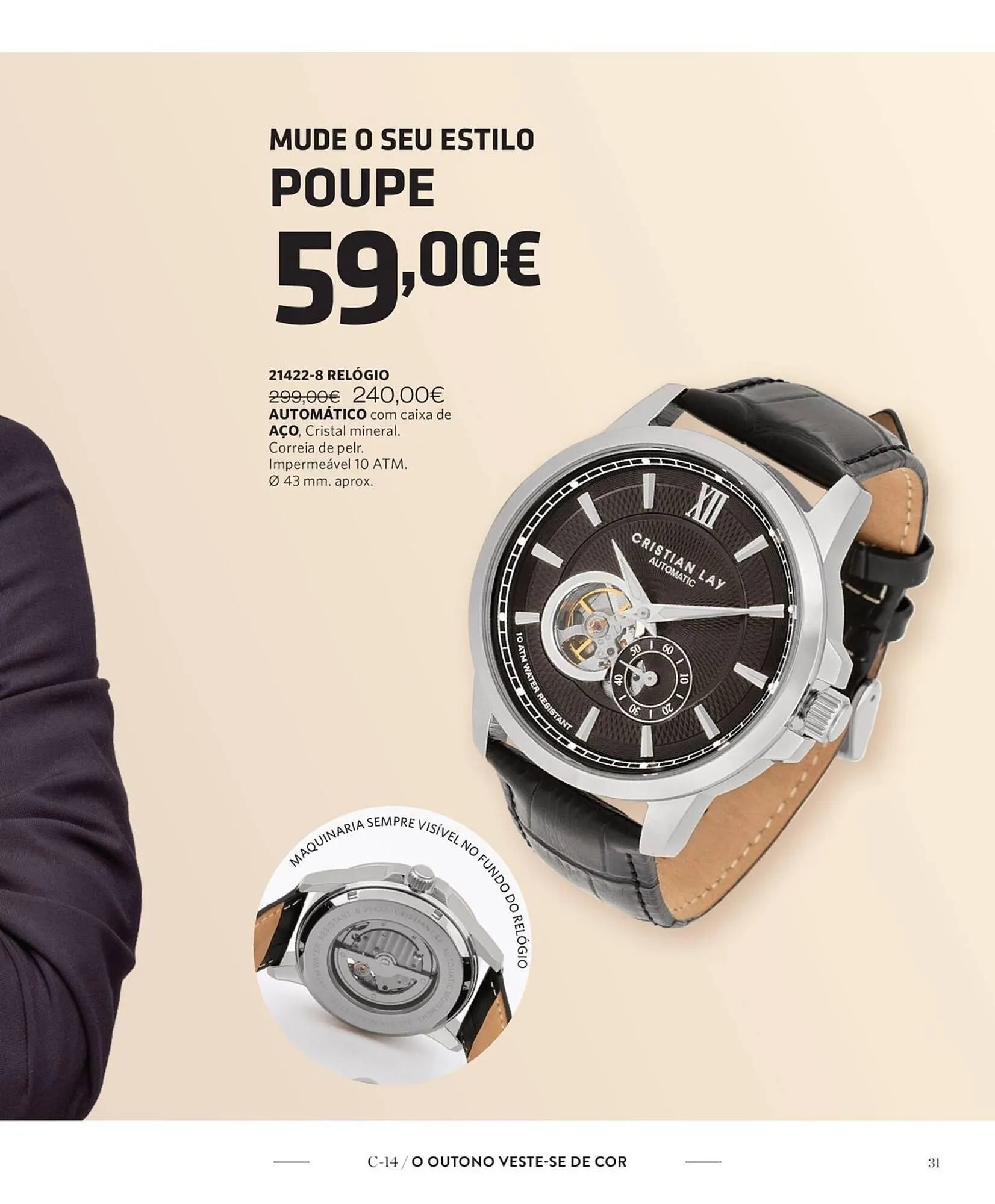 Folheto Catálogo Cristian Lay de 29 de setembro até 19 de outubro 2025 - Pagina 31