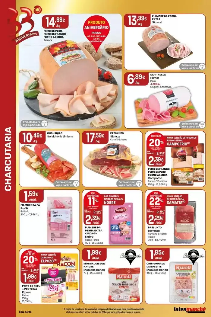 Folheto 33º ANIVERSÁRIO de 31 de outubro até 6 de novembro 2024 - Pagina 14