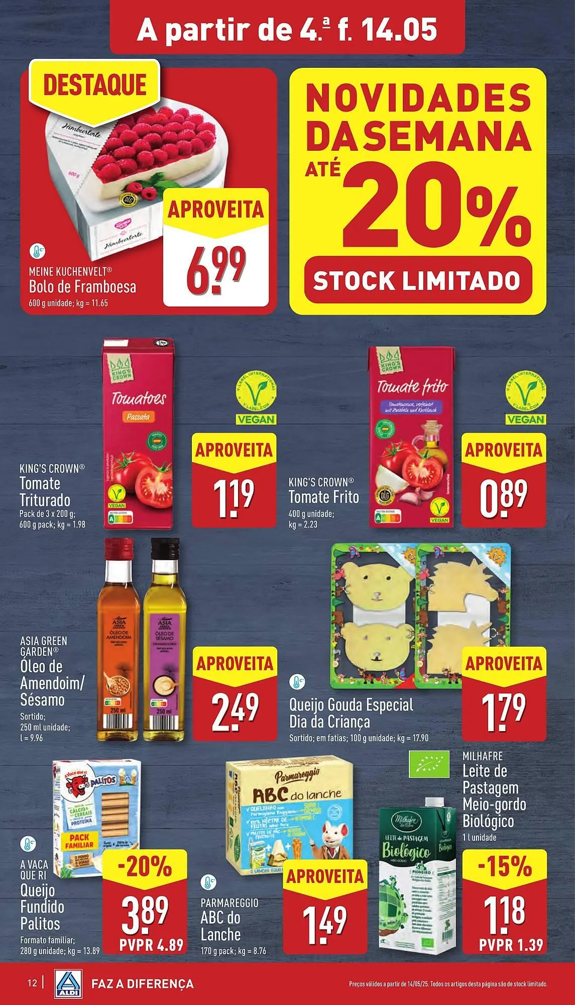 Folheto Folheto ALDI de 14 de maio até 20 de maio 2025 - Pagina 12