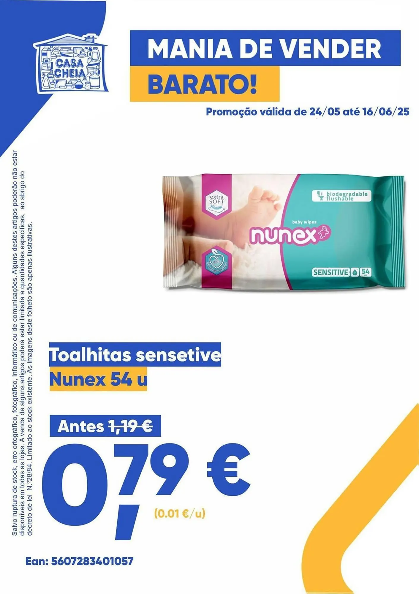 Folheto Folheto Casa Cheia de 24 de maio até 16 de junho 2025 - Pagina 1