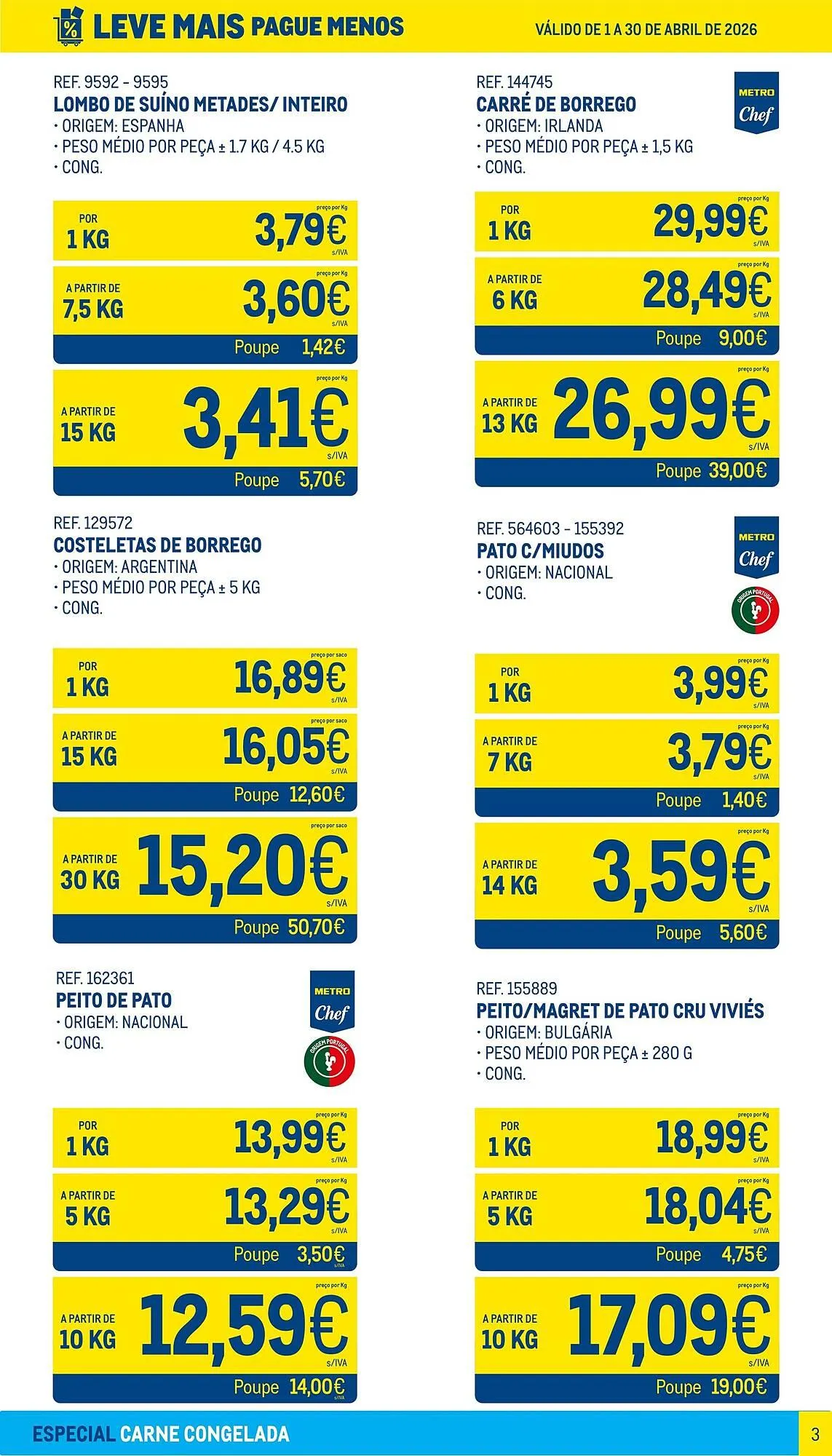 Folheto Catálogo Makro de 1 de abril até 30 de abril 2026 - Pagina 3