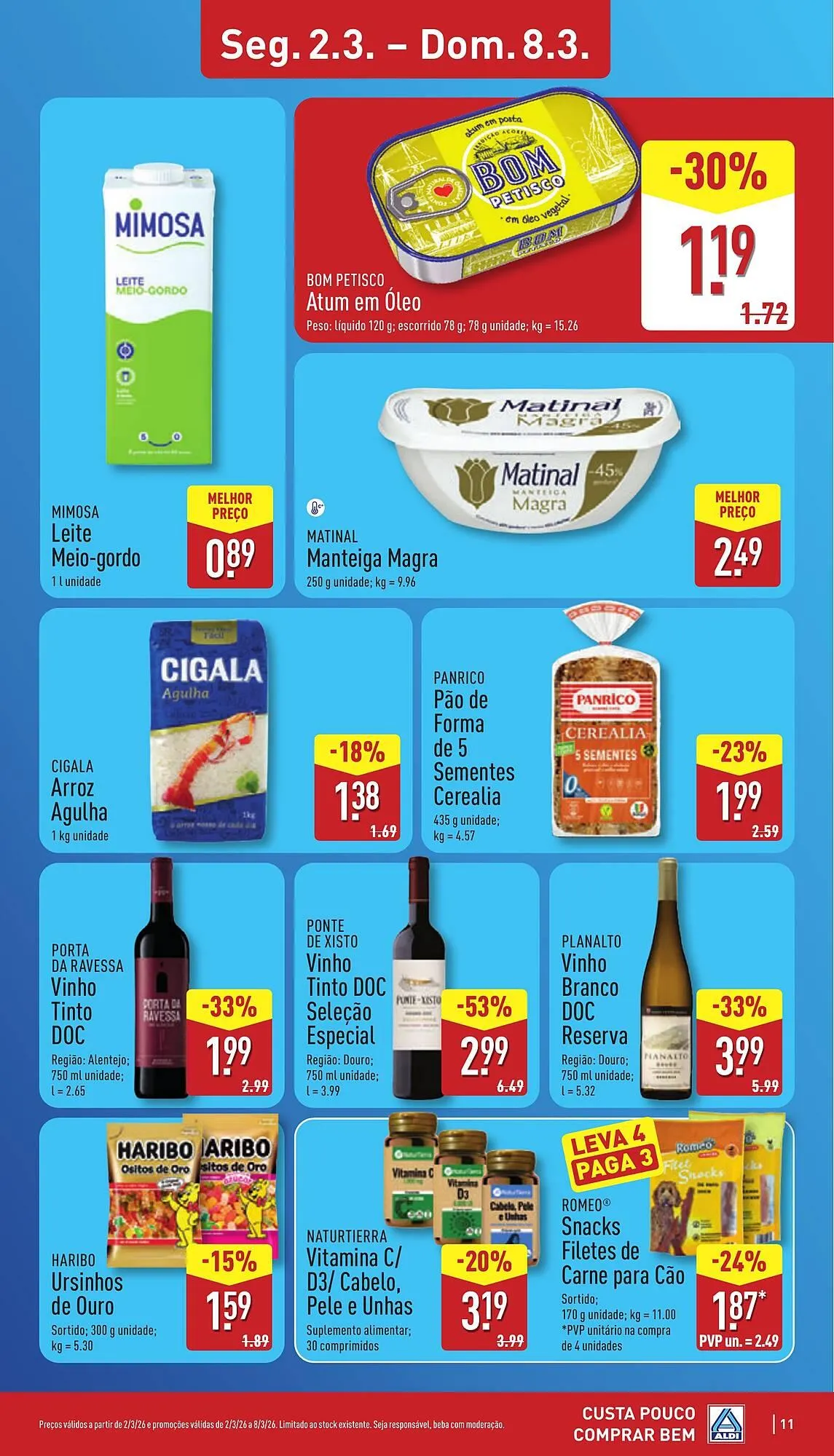 Folheto Folheto ALDI de 2 de março até 8 de março 2026 - Pagina 11