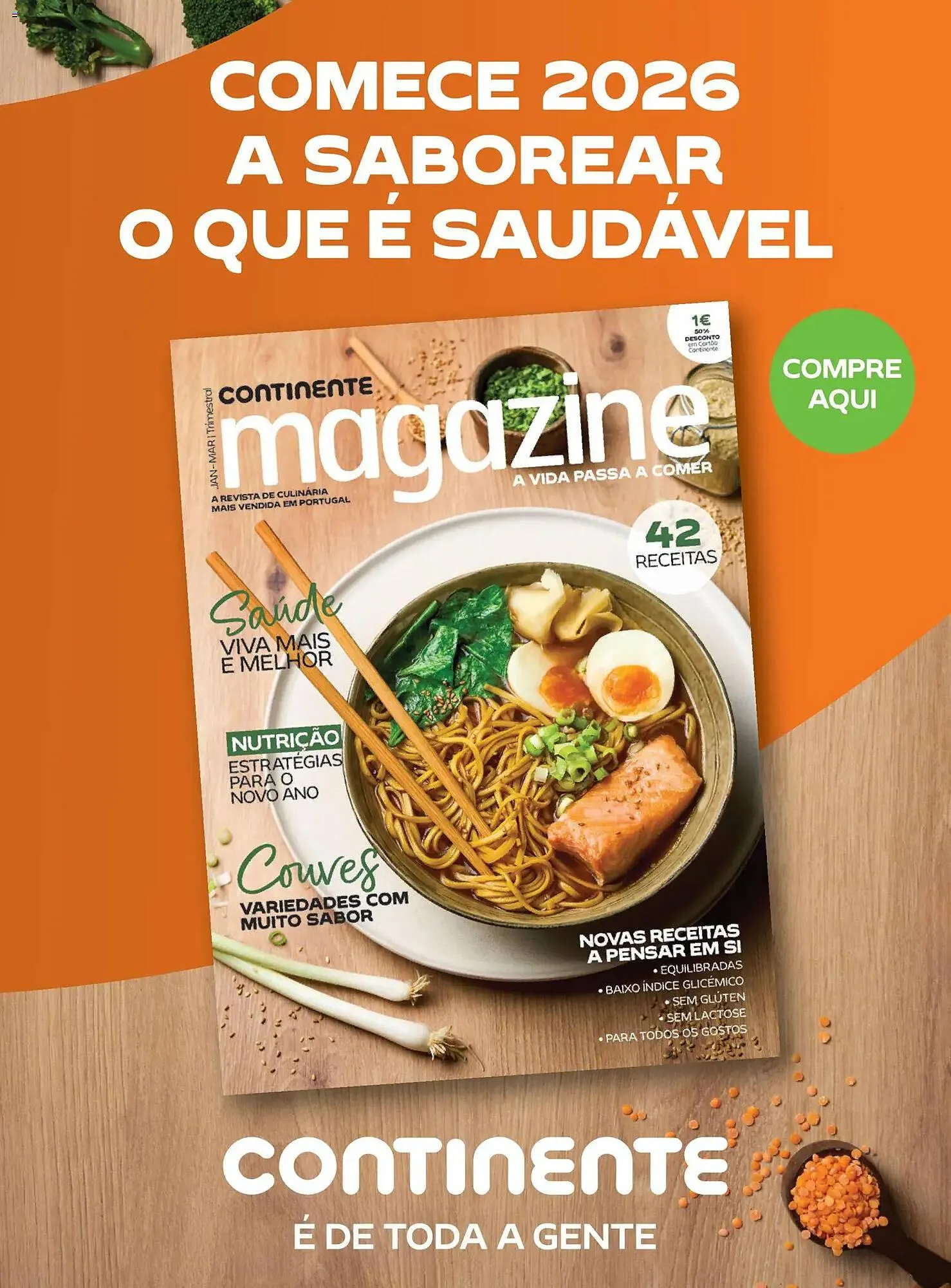 Folheto Folheto Continente de 6 de janeiro até 1 de abril 2026 - Pagina 40