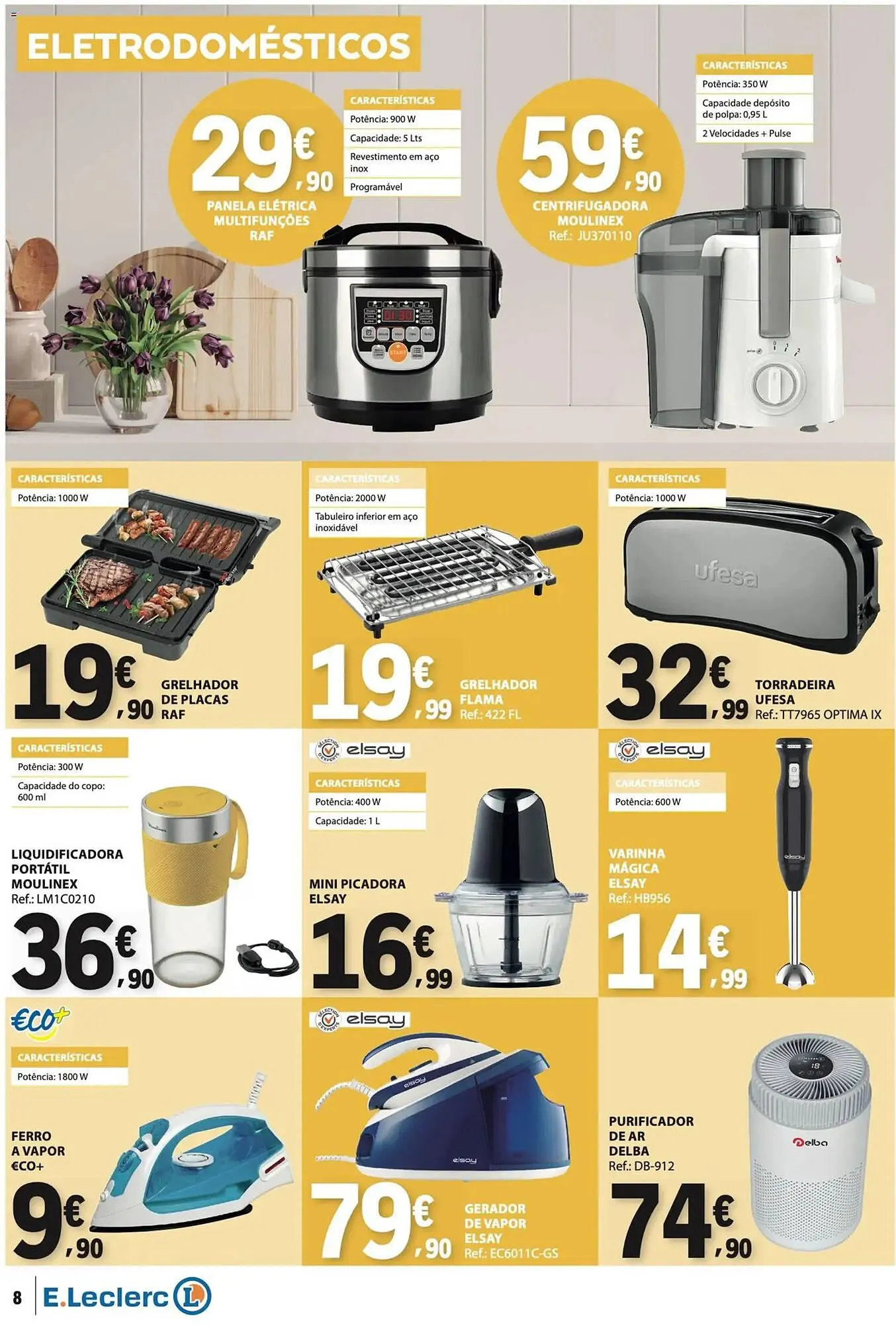 Folheto Folheto E.Leclerc de 23 de abril até 7 de maio 2026 - Pagina 8