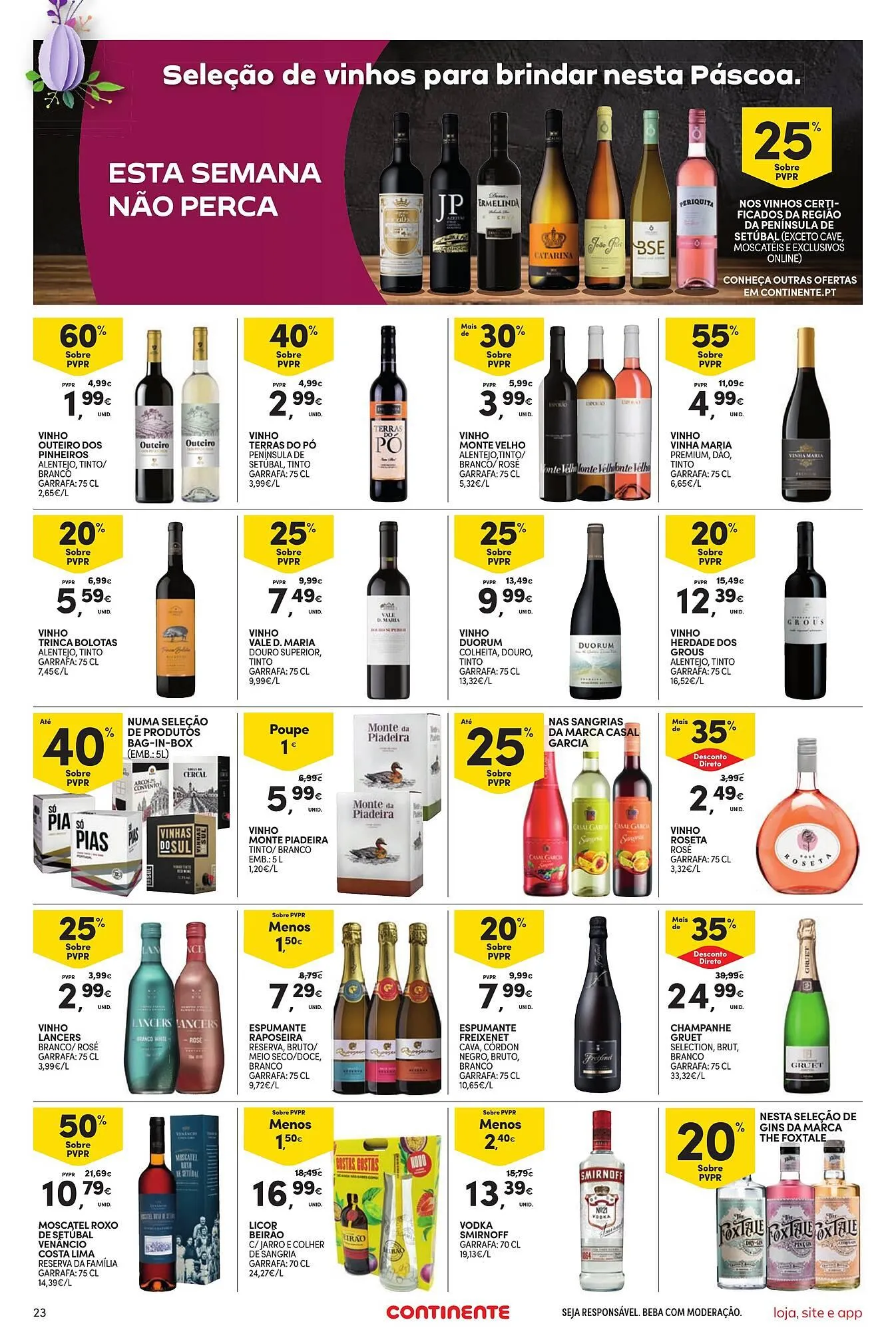 Folheto Folheto Continente Bom dia de 1 de abril até 7 de abril 2025 - Pagina 23