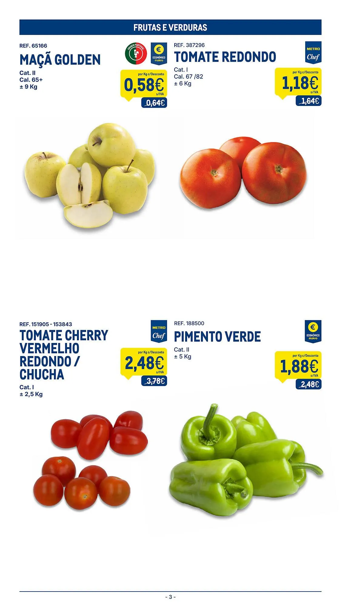 Folheto Folheto Makro de 29 de abril até 5 de maio 2025 - Pagina 3