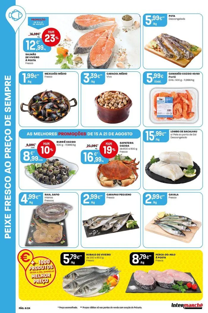 Folheto Folheto Super e Contact de 15 de agosto até 21 de agosto 2024 - Pagina 6