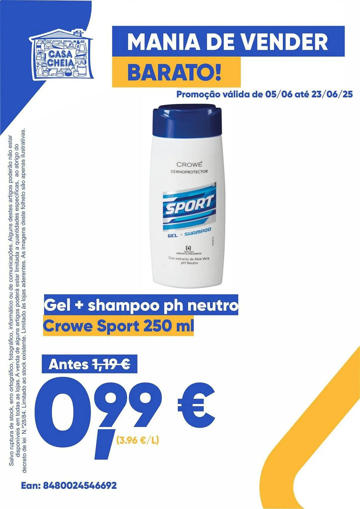 Folheto Folheto Casa Cheia de 5 de junho até 23 de junho 2025 - Pagina 1