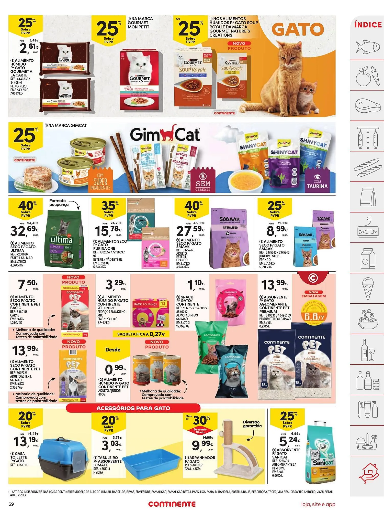 Folheto Folheto Continente de 3 de março até 9 de março 2026 - Pagina 59