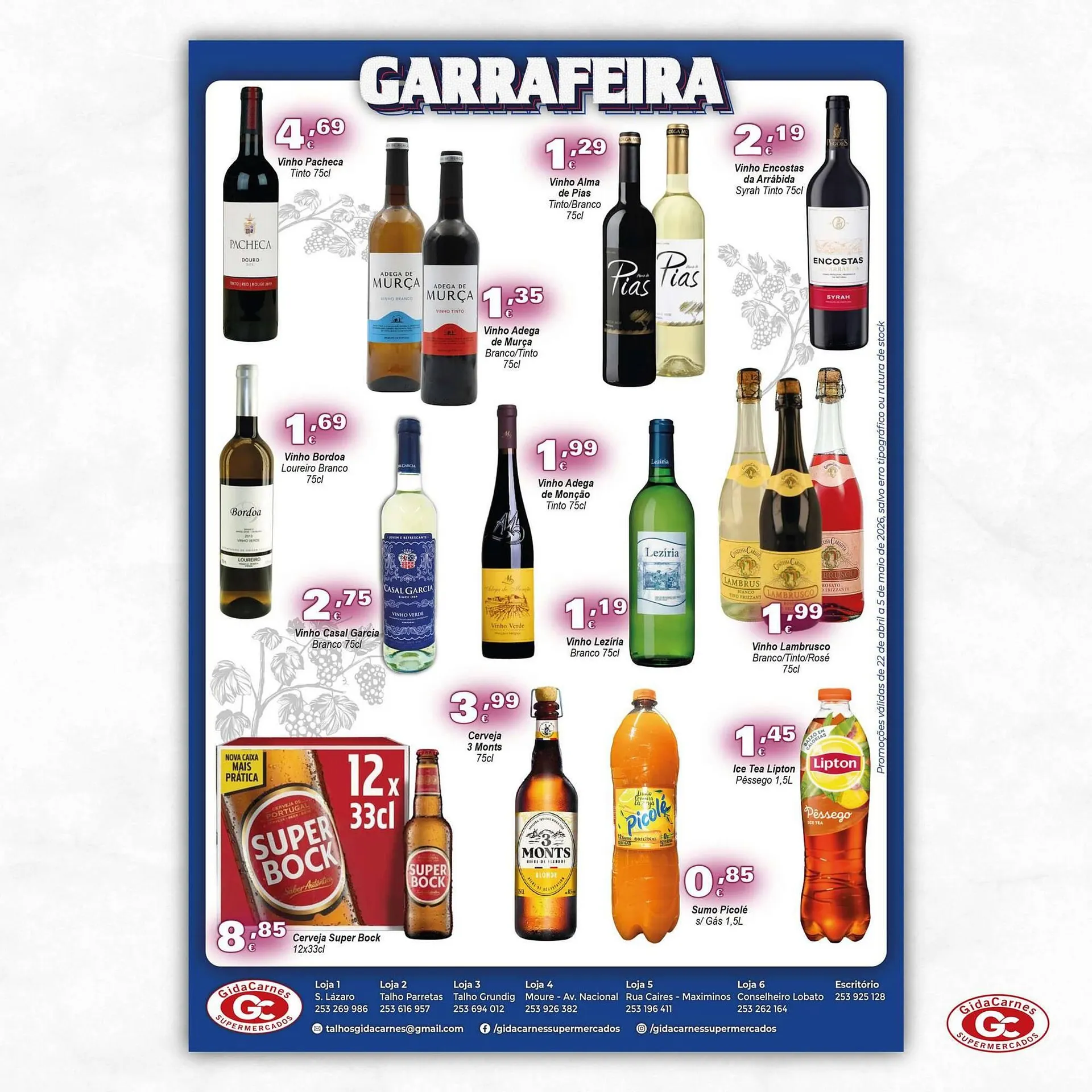Folheto Folheto GidaCarnes Supermercados de 22 de abril até 5 de maio 2026 - Pagina 4