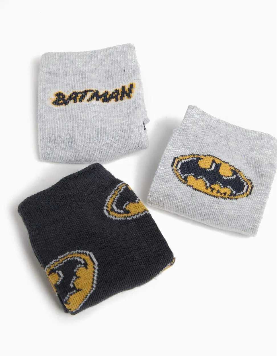 Pack 3 Pares de Meias 'Batman', Menino, Multicor