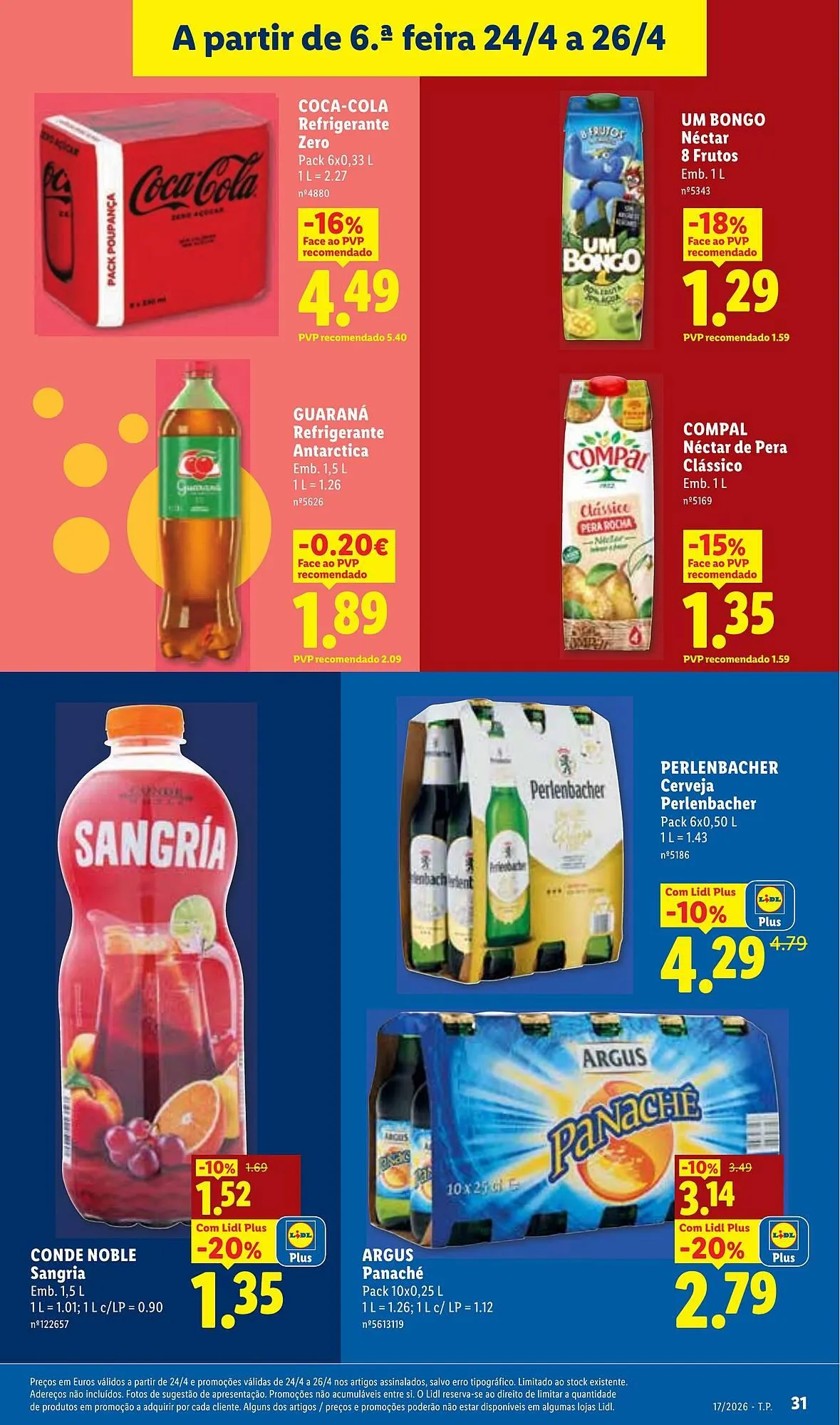 Folheto Folheto Lidl de 20 de abril até 26 de abril 2026 - Pagina 31