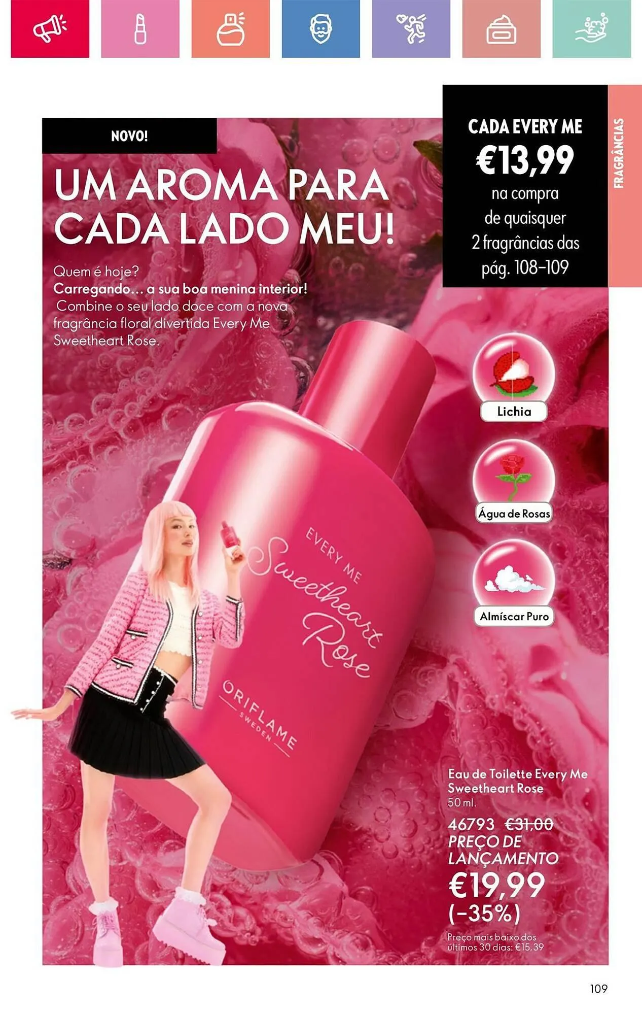 Folheto Folheto Oriflame de 4 de maio até 24 de maio 2025 - Pagina 109