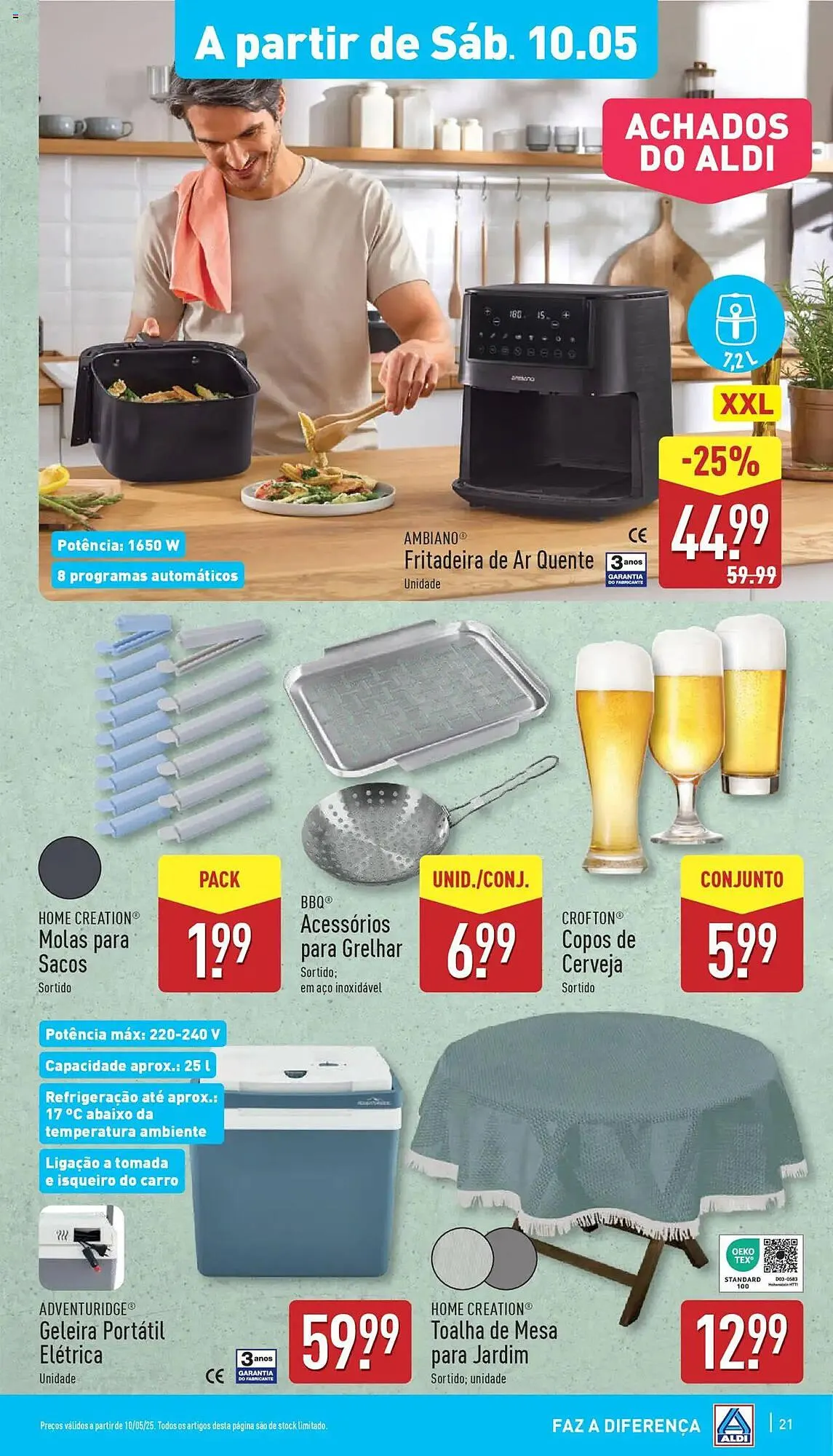 Folheto Folheto ALDI de 7 de maio até 13 de maio 2025 - Pagina 21