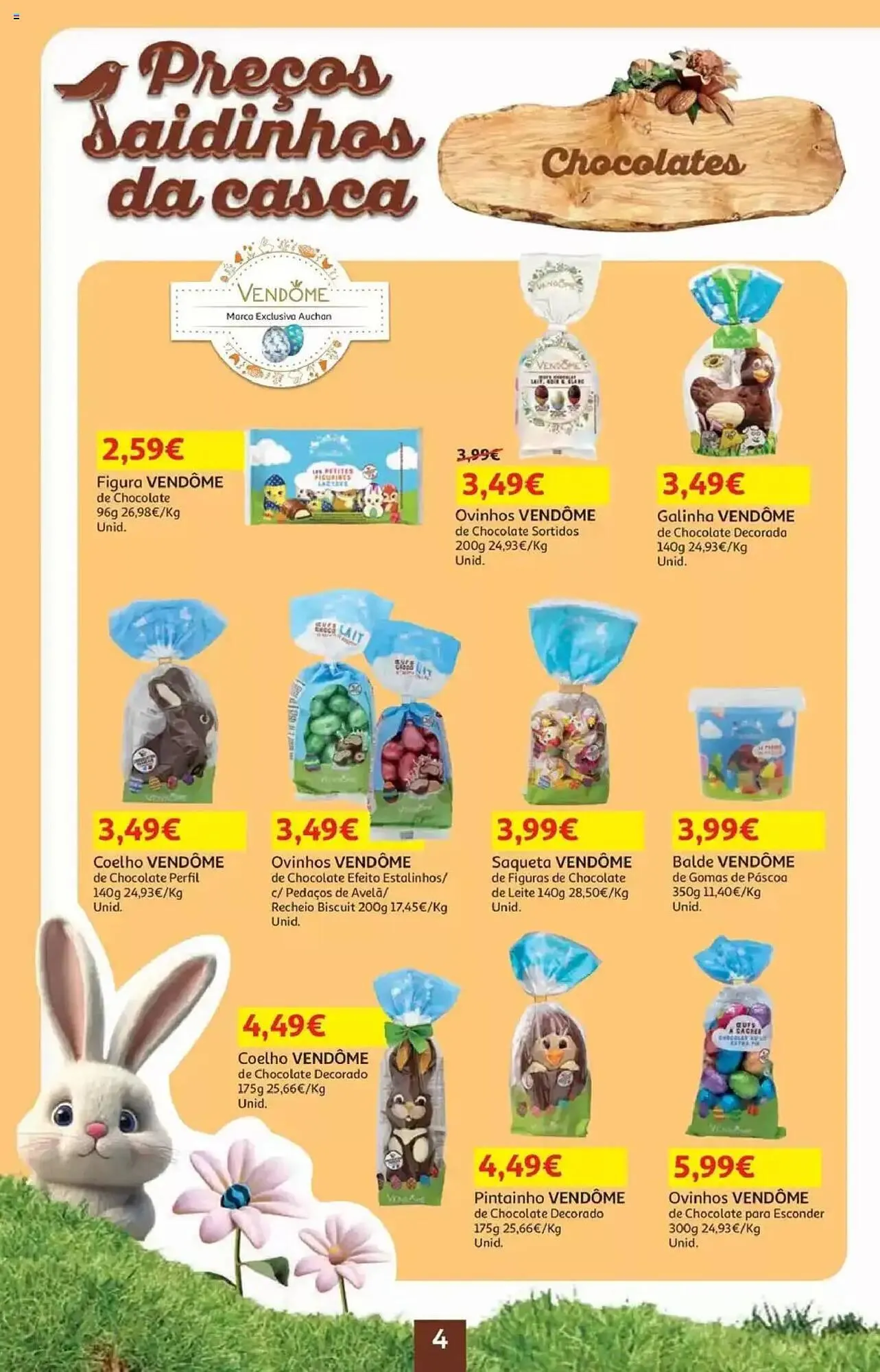 Folheto Folheto Auchan de 11 de abril até 20 de abril 2025 - Pagina 4