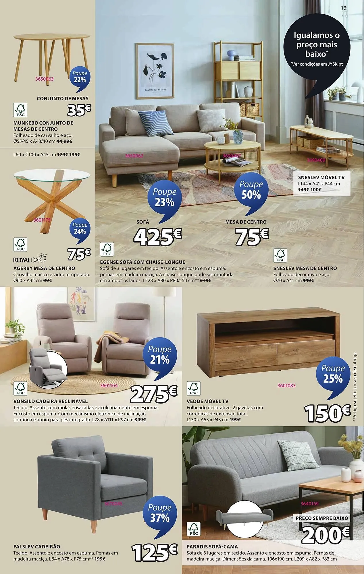 Folheto Folheto JYSK de 19 de maio até 11 de junho 2025 - Pagina 13
