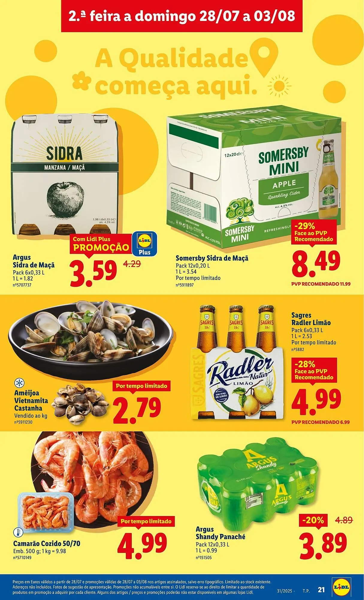 Folheto Folheto Lidl de 28 de julho até 3 de agosto 2025 - Pagina 21