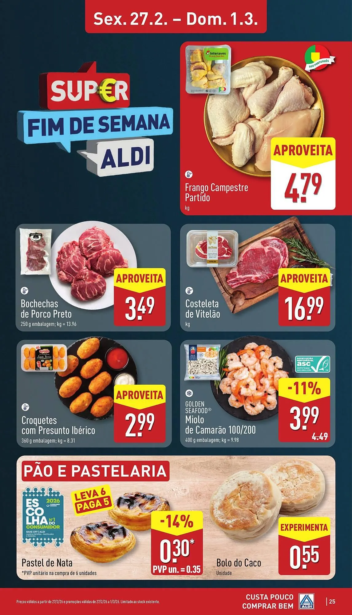 Folheto Folheto ALDI de 23 de fevereiro até 1 de março 2026 - Pagina 25