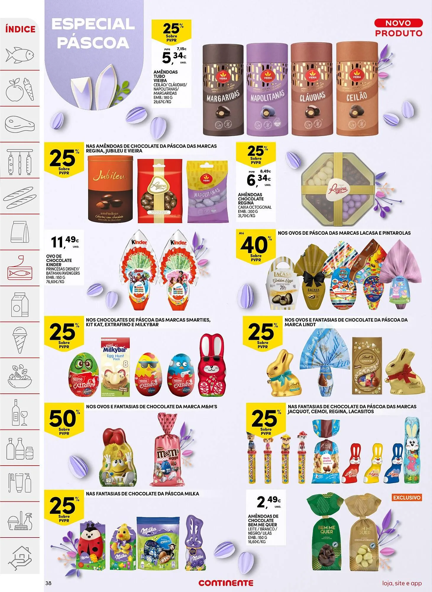 Folheto Folheto Continente de 25 de março até 31 de março 2025 - Pagina 38