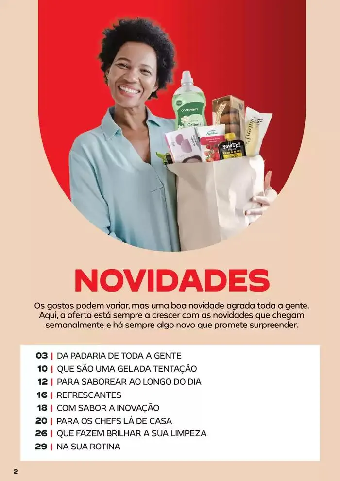 Folheto Novidades de que toda a gente gosta de 23 de outubro até 29 de dezembro 2024 - Pagina 2