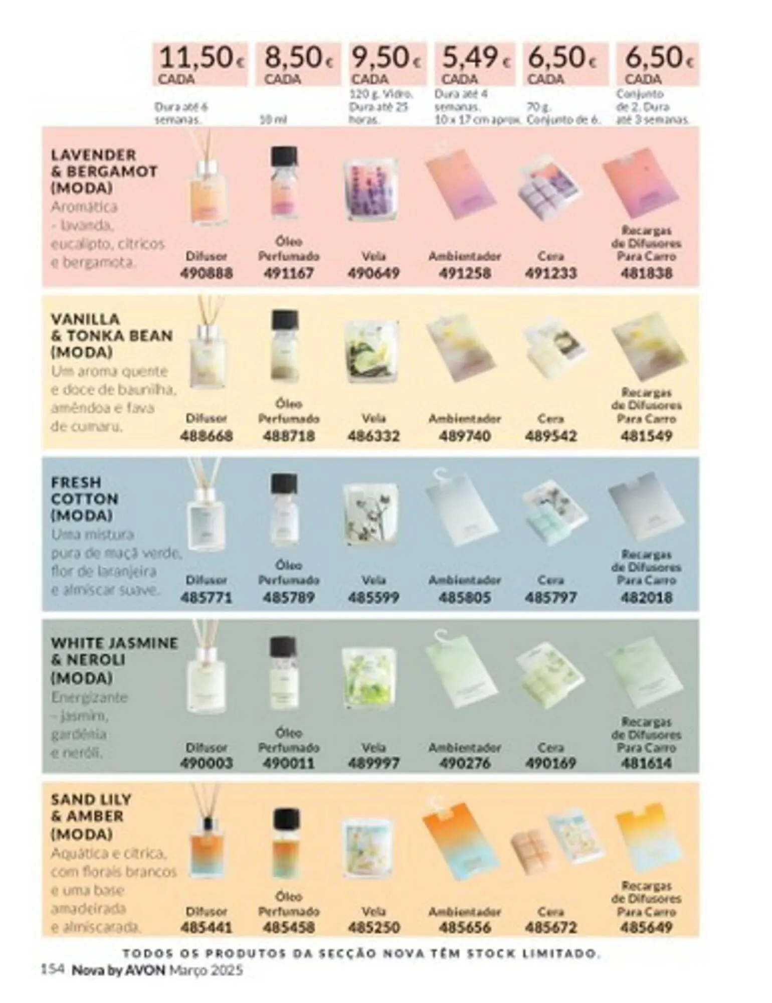 Folheto Folheto Avon de 3 de março até 31 de março 2025 - Pagina 154
