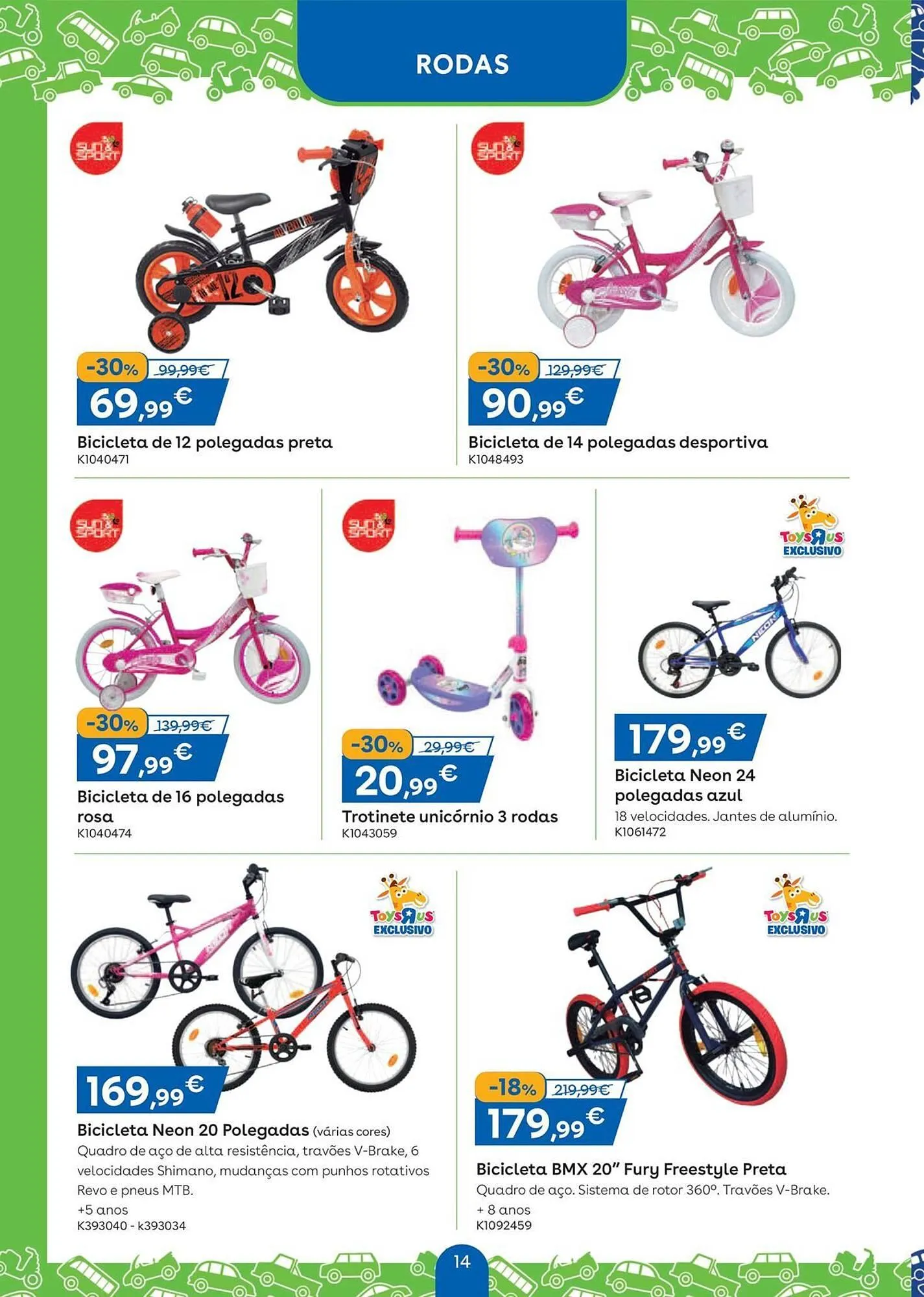Folheto Folheto Toys R Us de 1 de julho até 27 de julho 2025 - Pagina 14