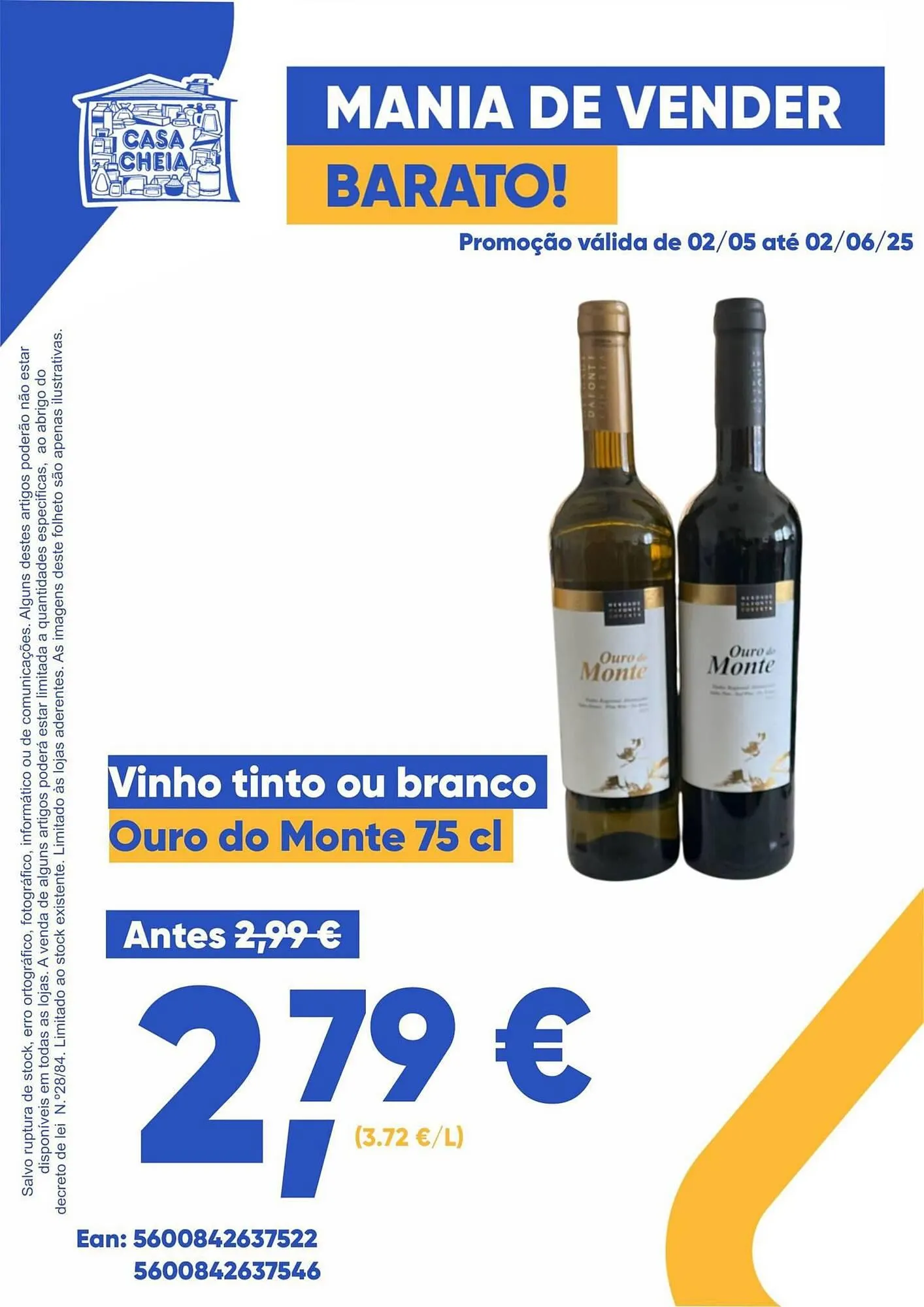 Folheto Folheto Casa Cheia de 30 de abril até 2 de junho 2025 - Pagina 3