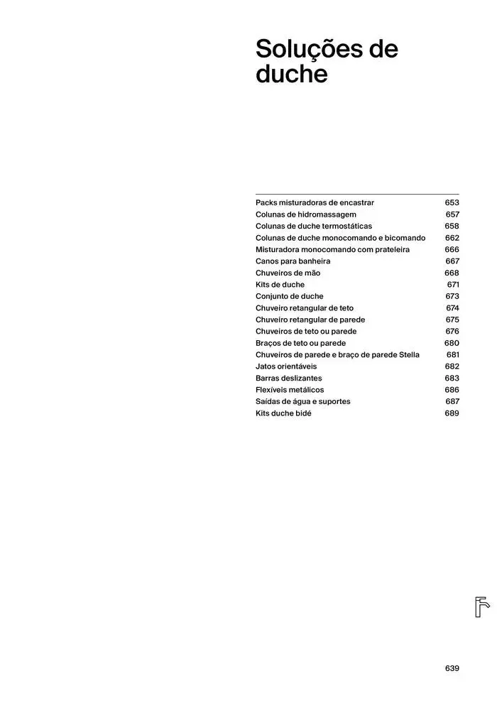 Folheto Soluções de Banho  de 6 de janeiro até 31 de dezembro 2025 - Pagina 641
