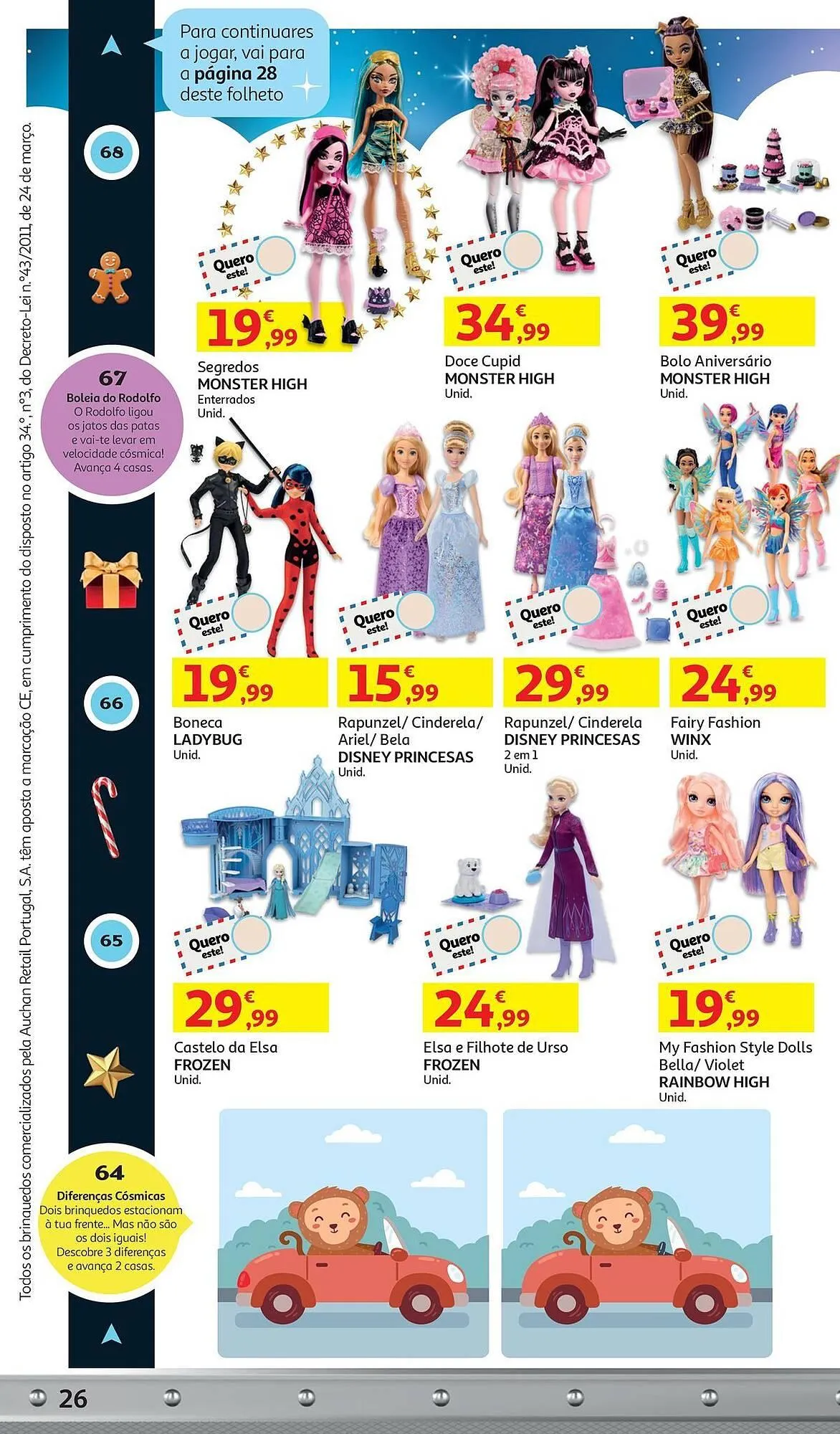 Folheto Folheto Auchan de 5 de novembro até 9 de dezembro 2025 - Pagina 26