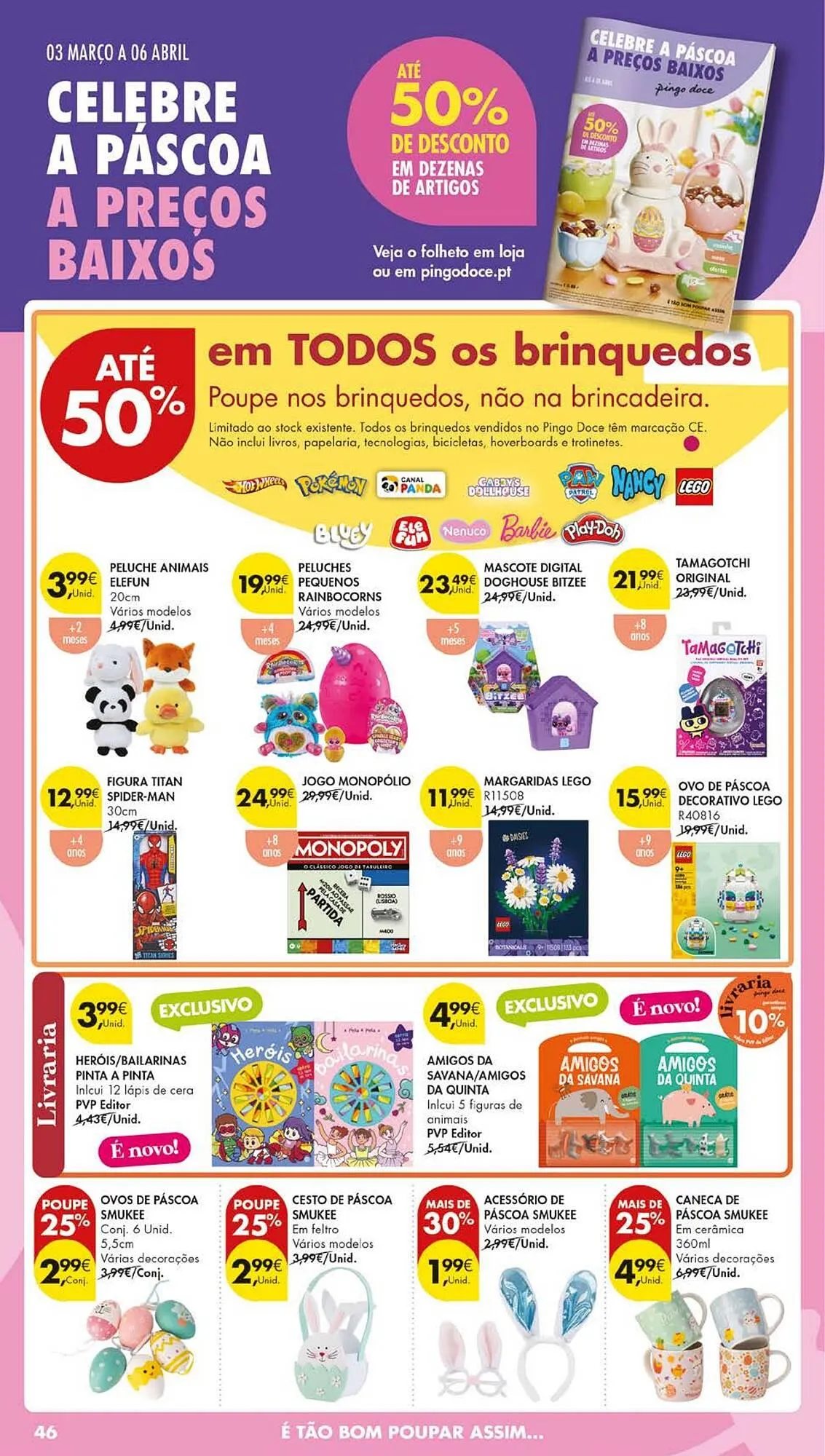 Folheto Folheto Pingo Doce de 31 de março até 6 de abril 2026 - Pagina 52