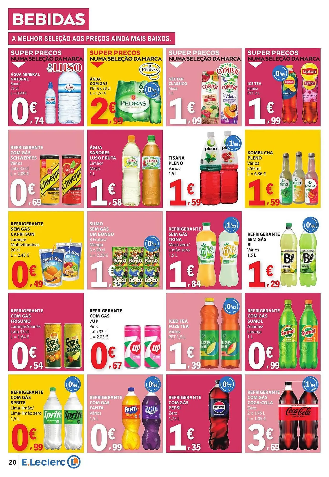 Folheto Folheto E.Leclerc de 22 de janeiro até 28 de janeiro 2026 - Pagina 20
