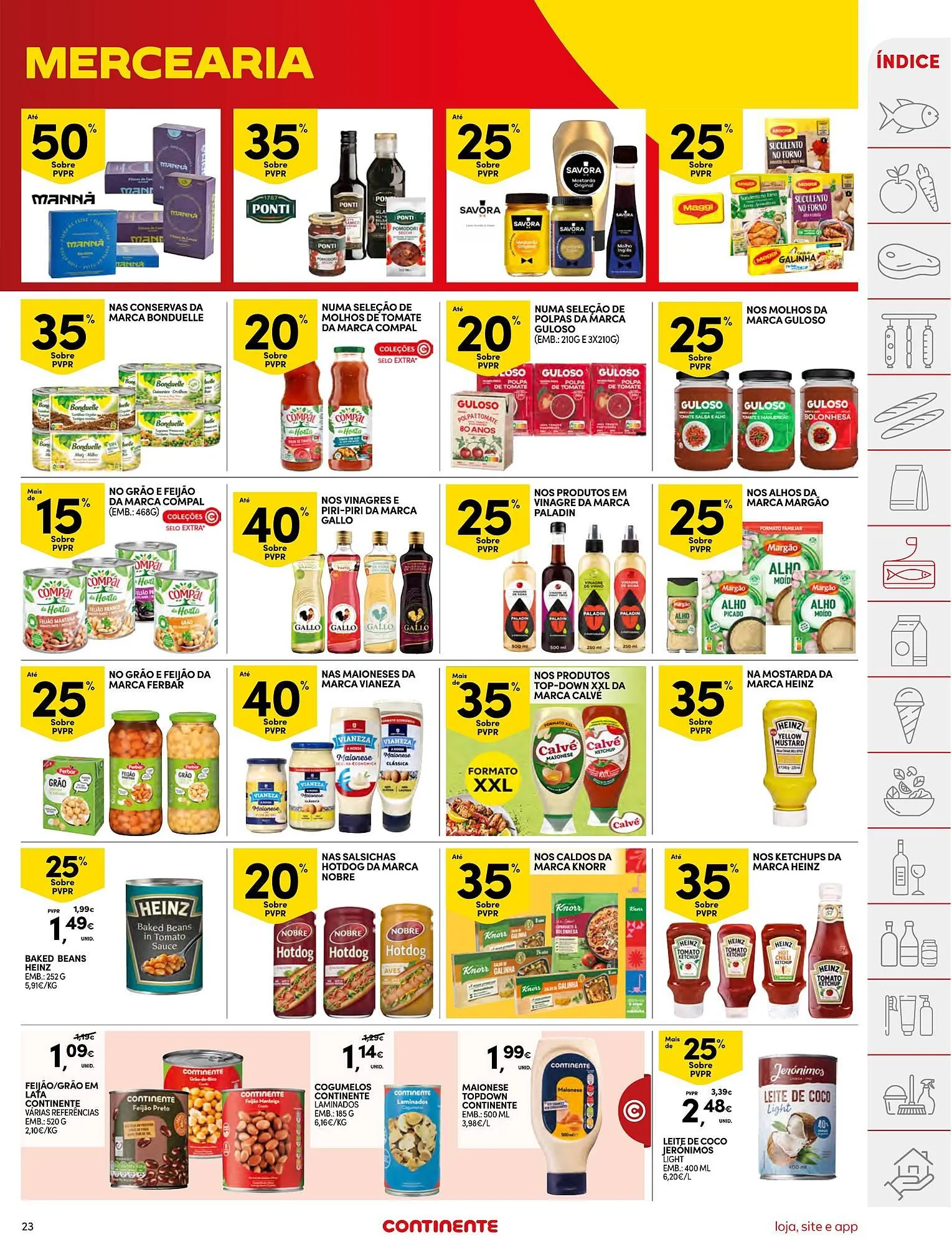 Folheto Folheto Continente de 10 de fevereiro até 16 de fevereiro 2026 - Pagina 23
