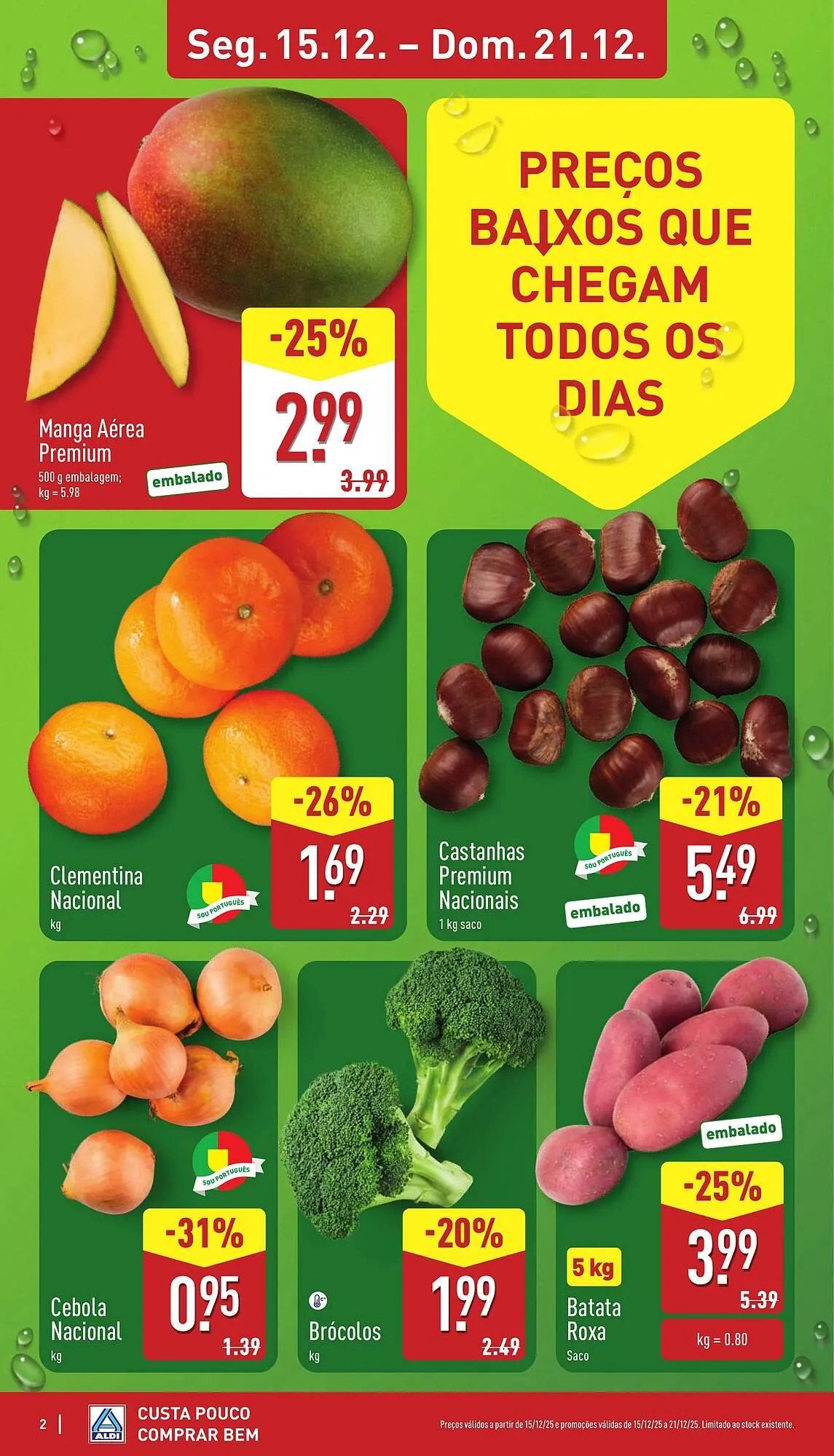 Folheto Folheto ALDI de 15 de dezembro até 21 de dezembro 2025 - Pagina 2