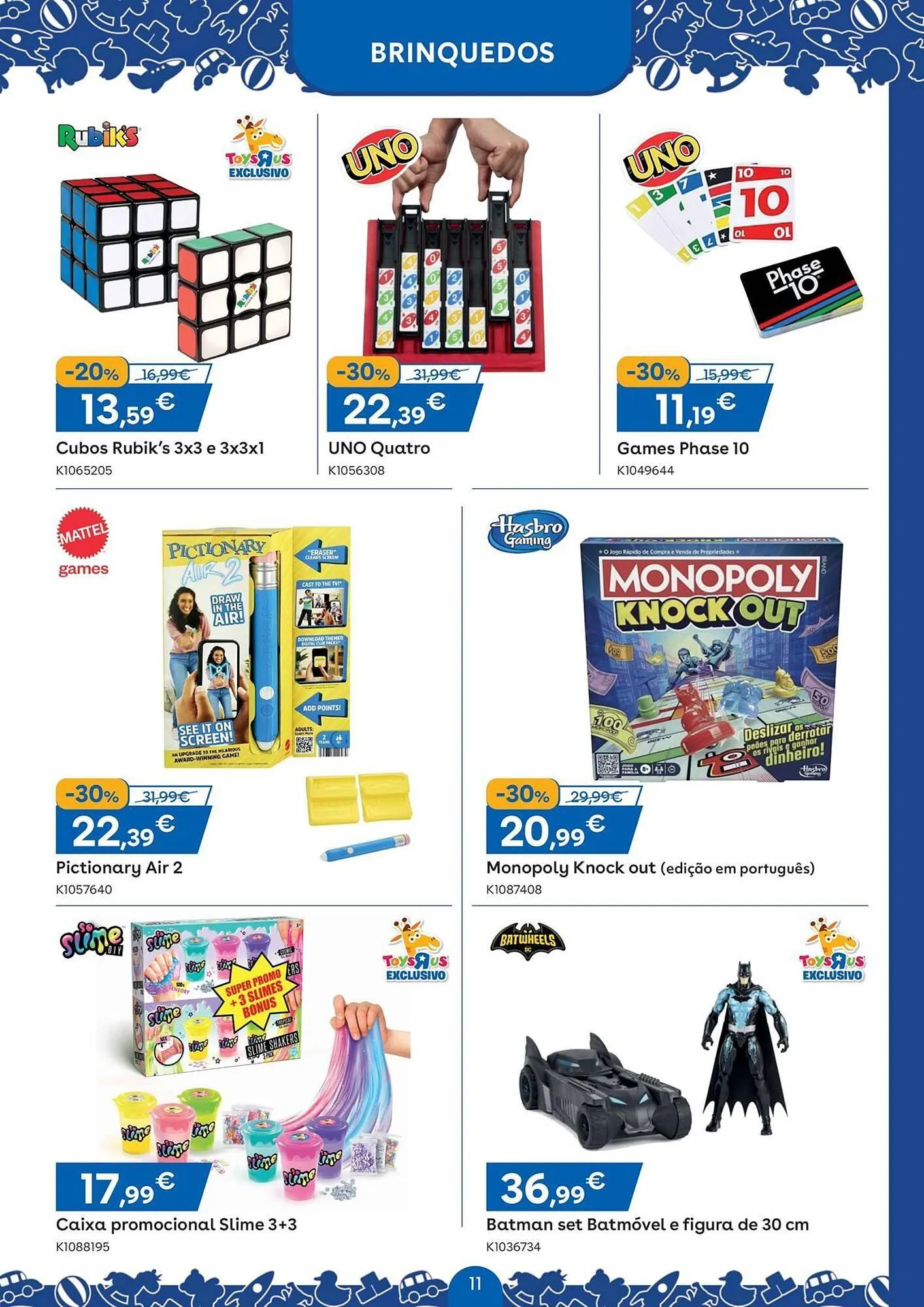 Folheto Folheto Toys R Us de 2 de junho até 22 de junho 2025 - Pagina 11