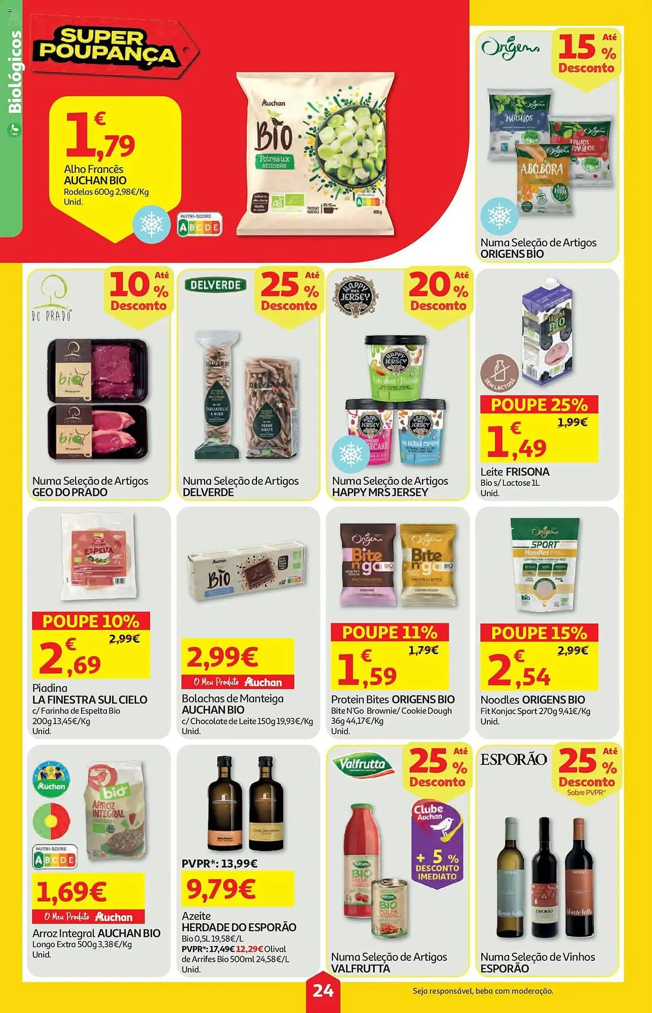 Folheto Folheto Auchan de 14 de maio até 20 de maio 2026 - Pagina 24