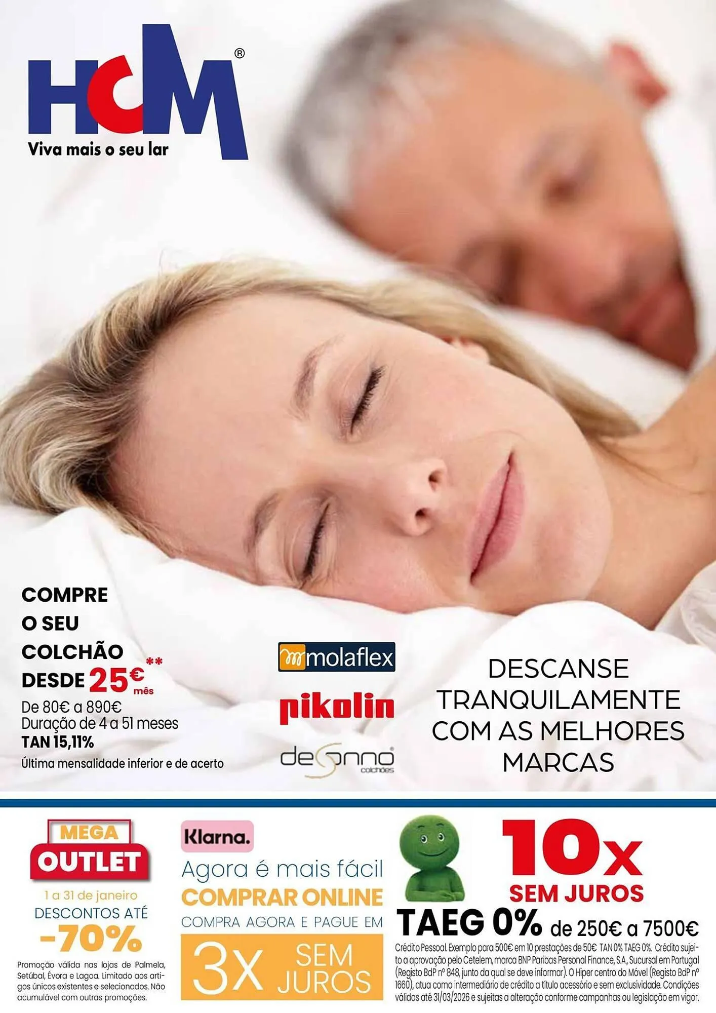 Folheto Folheto Hiper Centro do Móvel de 9 de janeiro até 31 de janeiro 2026 - Pagina 1