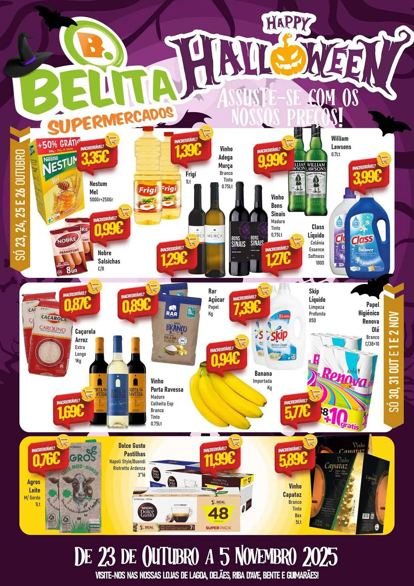Folheto Folheto Belita de 23 de outubro até 5 de novembro 2025 - Pagina 1