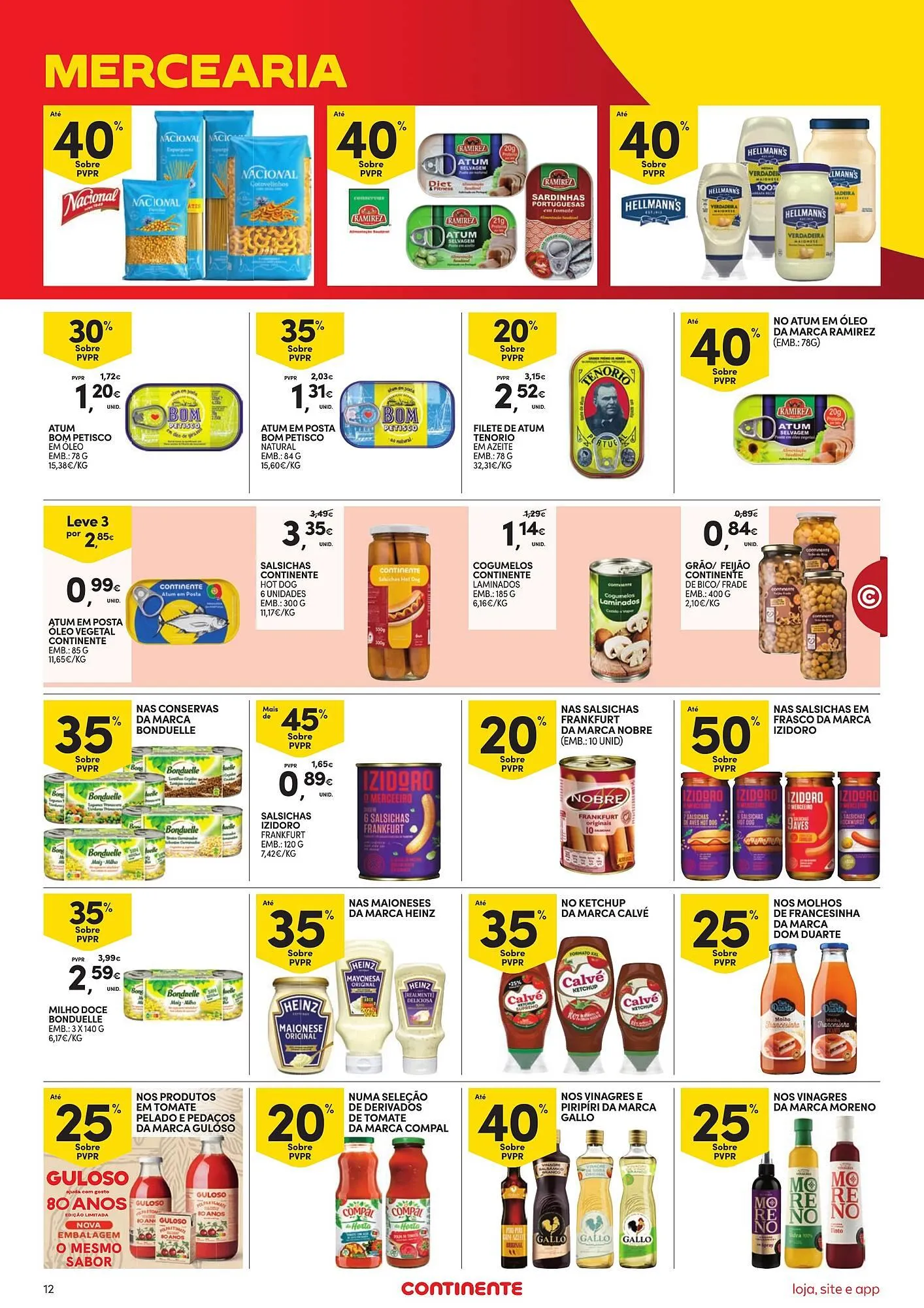 Folheto Folheto Continente Bom dia de 3 de março até 9 de março 2026 - Pagina 12