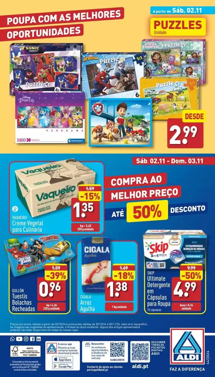 Folheto Poupa até 60% de 30 de outubro até 5 de novembro 2024 - Pagina 28