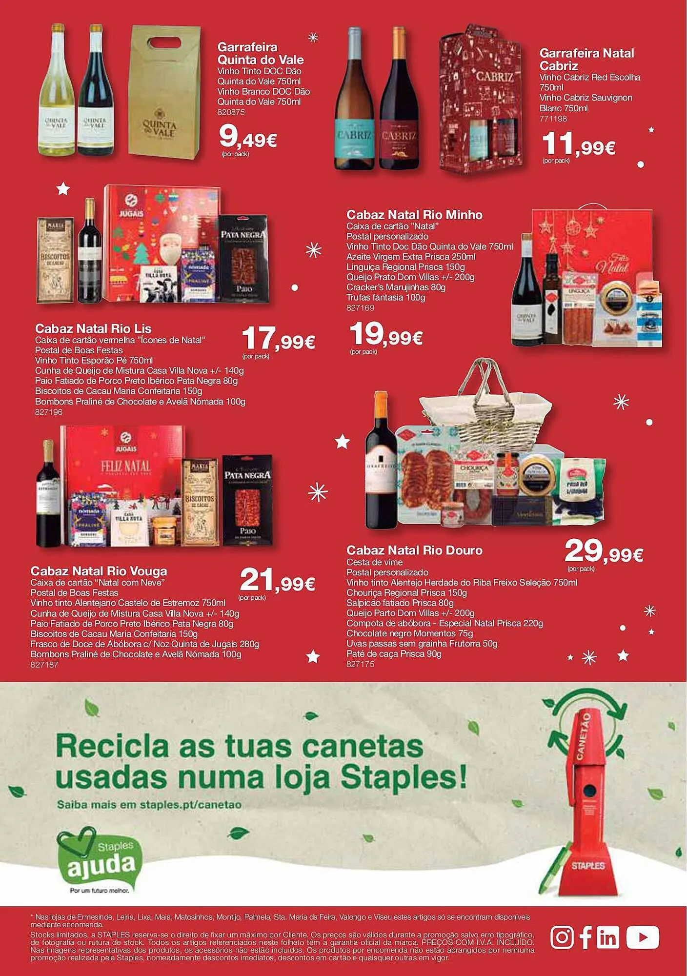 Folheto Folheto Staples de 29 de novembro até 24 de dezembro 2023 - Pagina 24