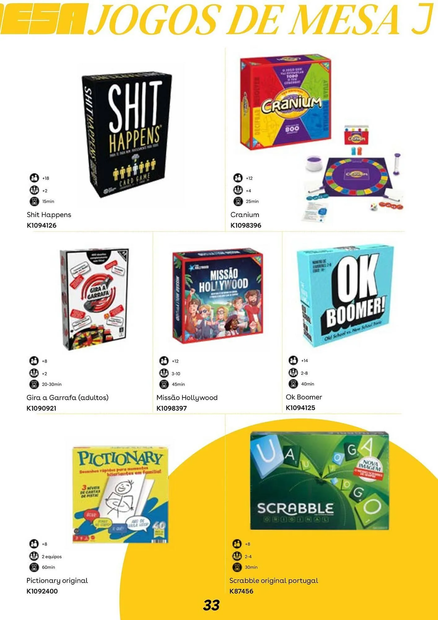 Folheto Catálogo Toys R Us de 10 de dezembro até 1 de janeiro 2026 - Pagina 33