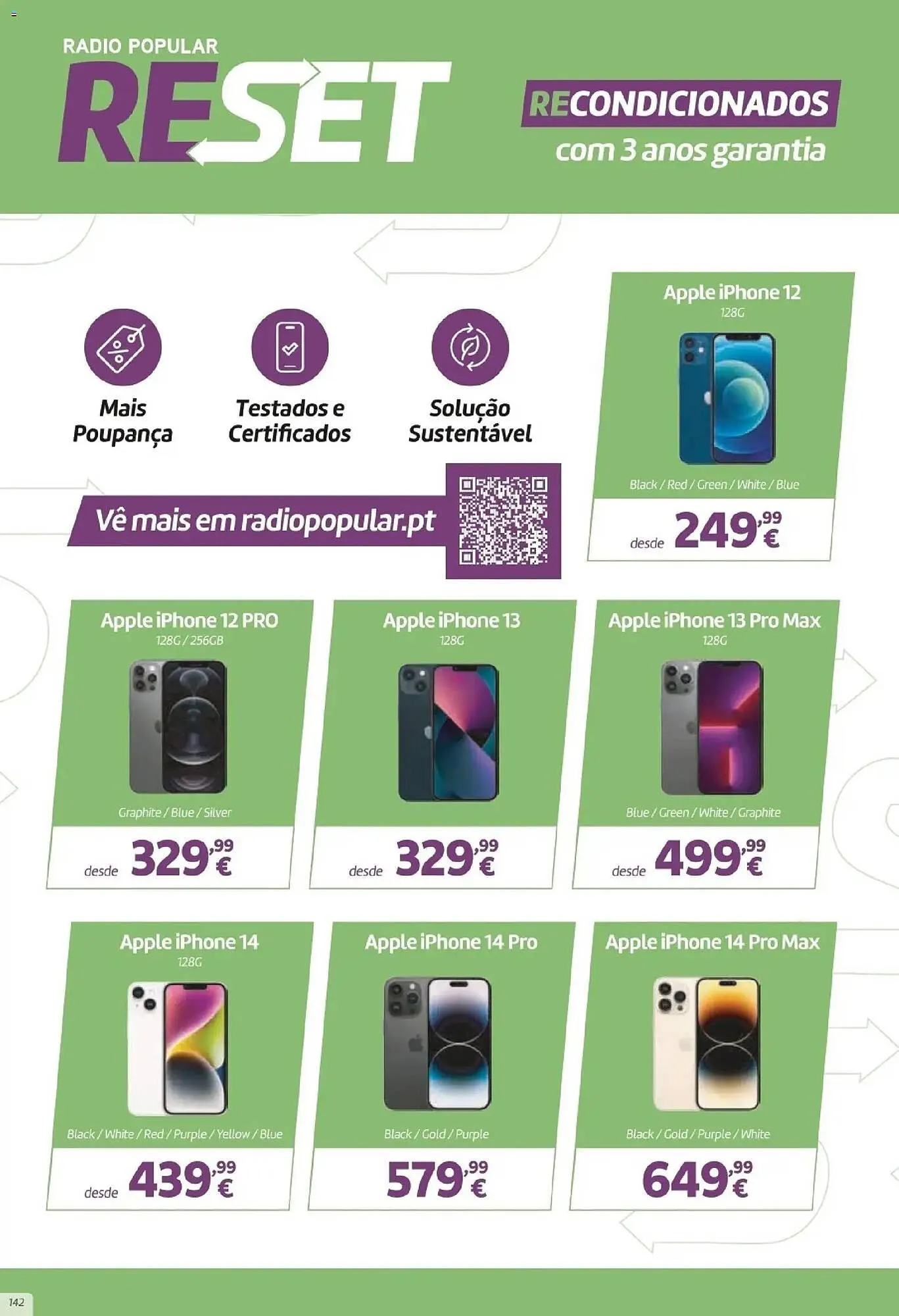 Folheto Folheto Radio Popular de 5 de dezembro até 26 de dezembro 2025 - Pagina 142